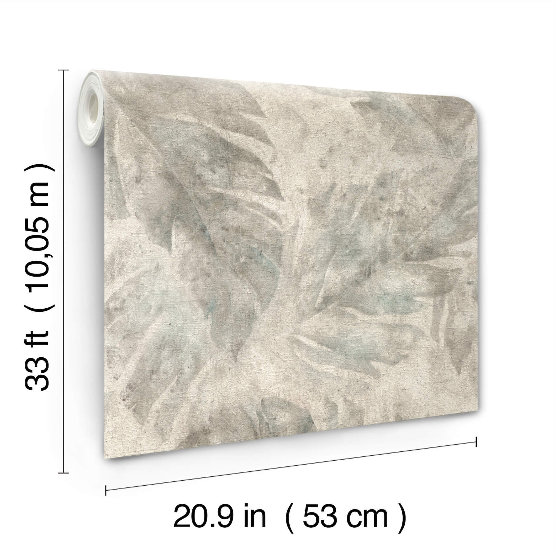 sanne-grey-palm-wallpaper-york-wallcoverings-4202-416138 - York Wallcoverings Wallpaper
