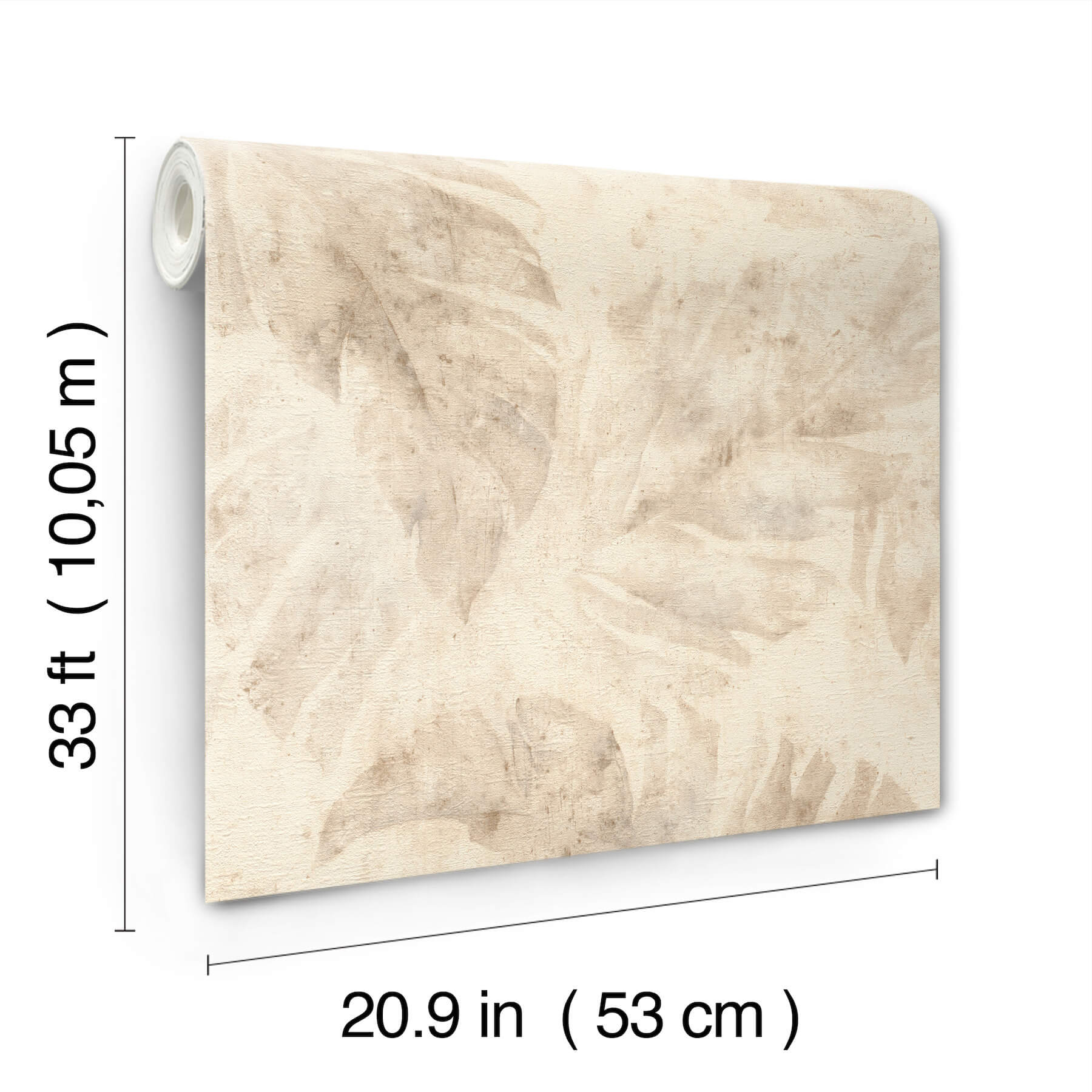 sanne-beige-palm-wallpaper-york-wallcoverings-4202-416145 - York Wallcoverings Wallpaper