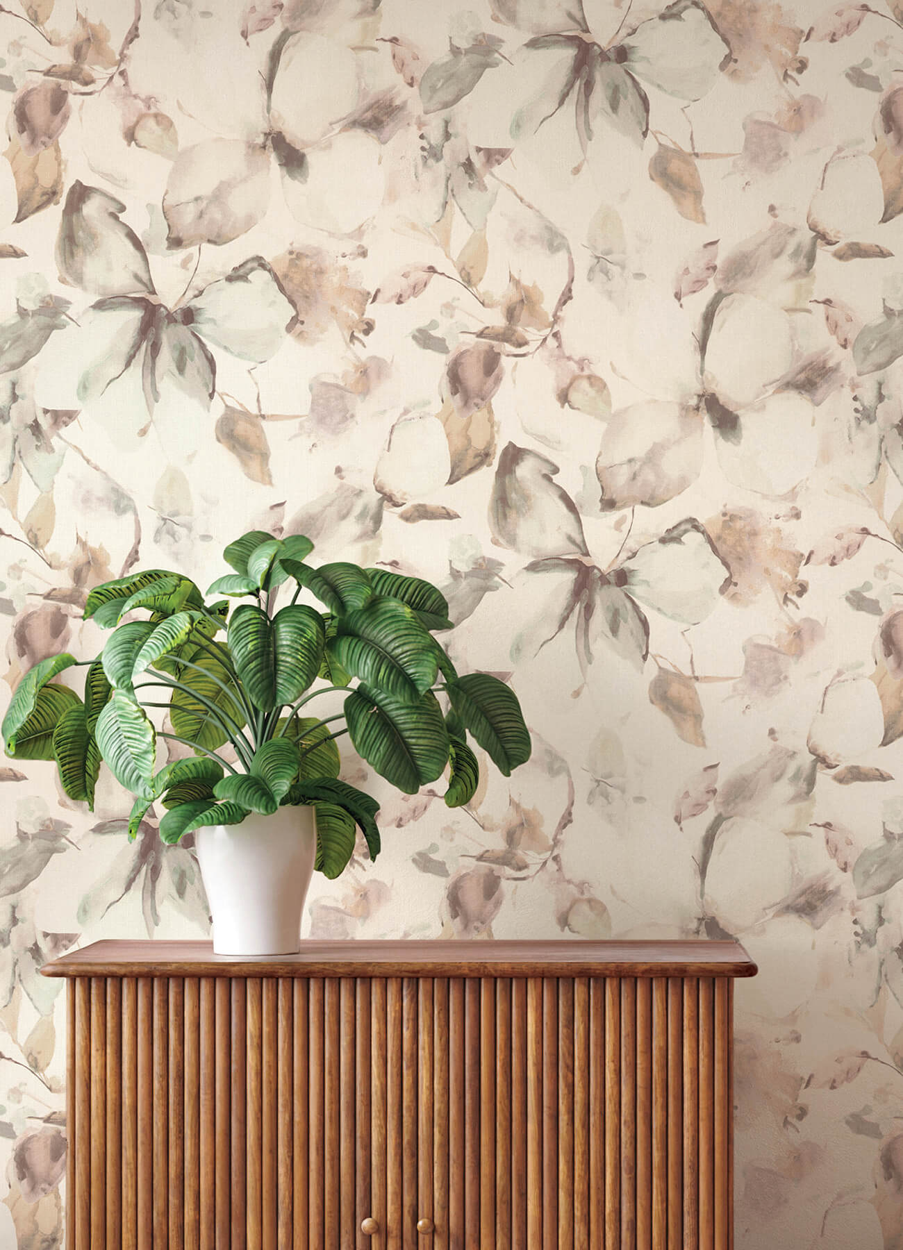 liliana-neutral-floral-wallpaper-york-wallcoverings-4202-481235 - York Wallcoverings Wallpaper