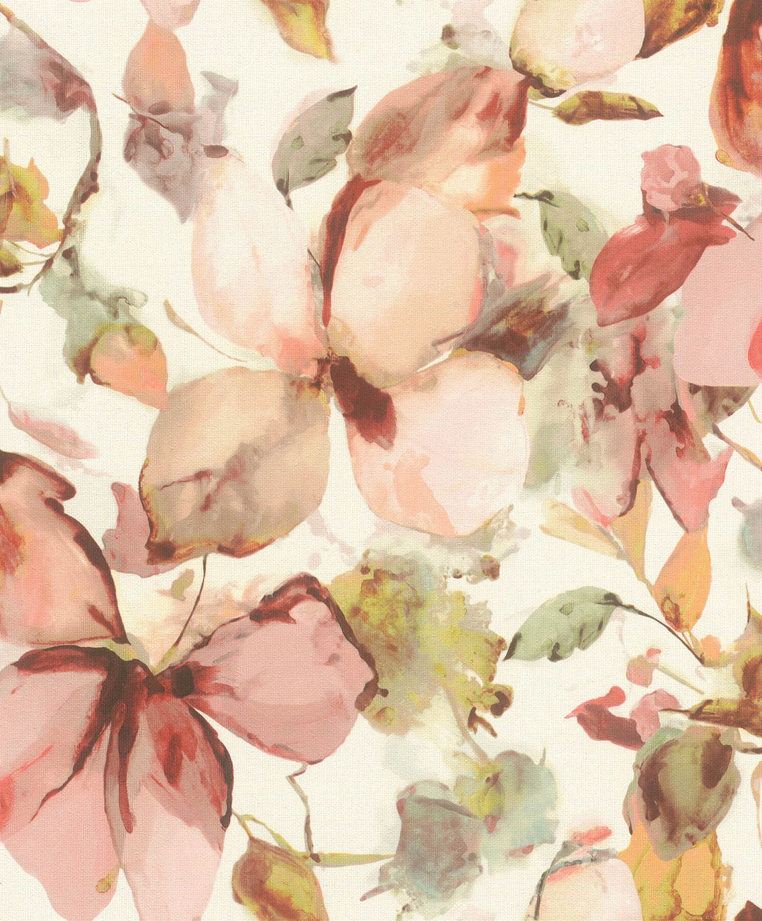 liliana-pink-floral-wallpaper-york-wallcoverings-4202-481259 - York Wallcoverings Wallpaper