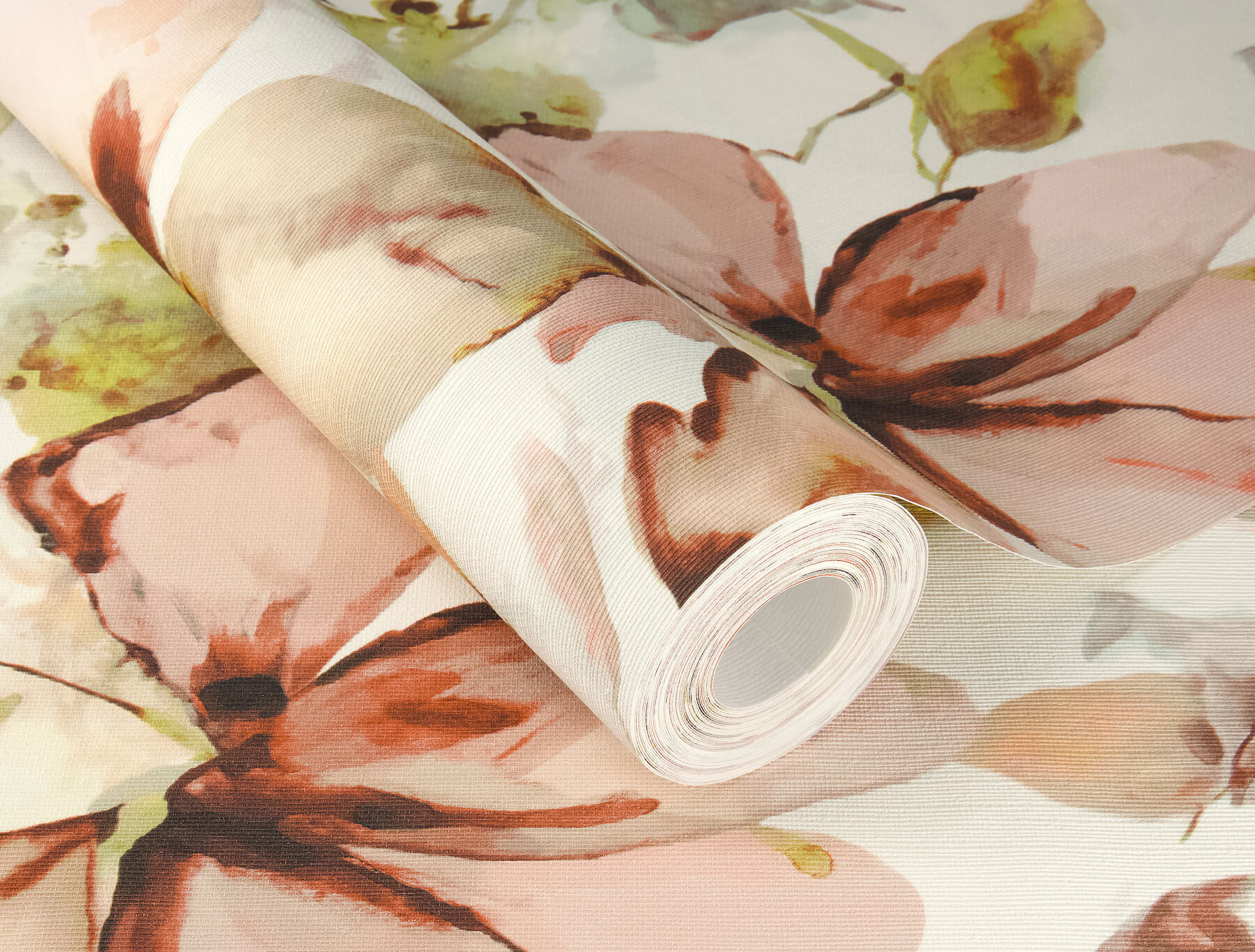 liliana-pink-floral-wallpaper-york-wallcoverings-4202-481259 - York Wallcoverings Wallpaper