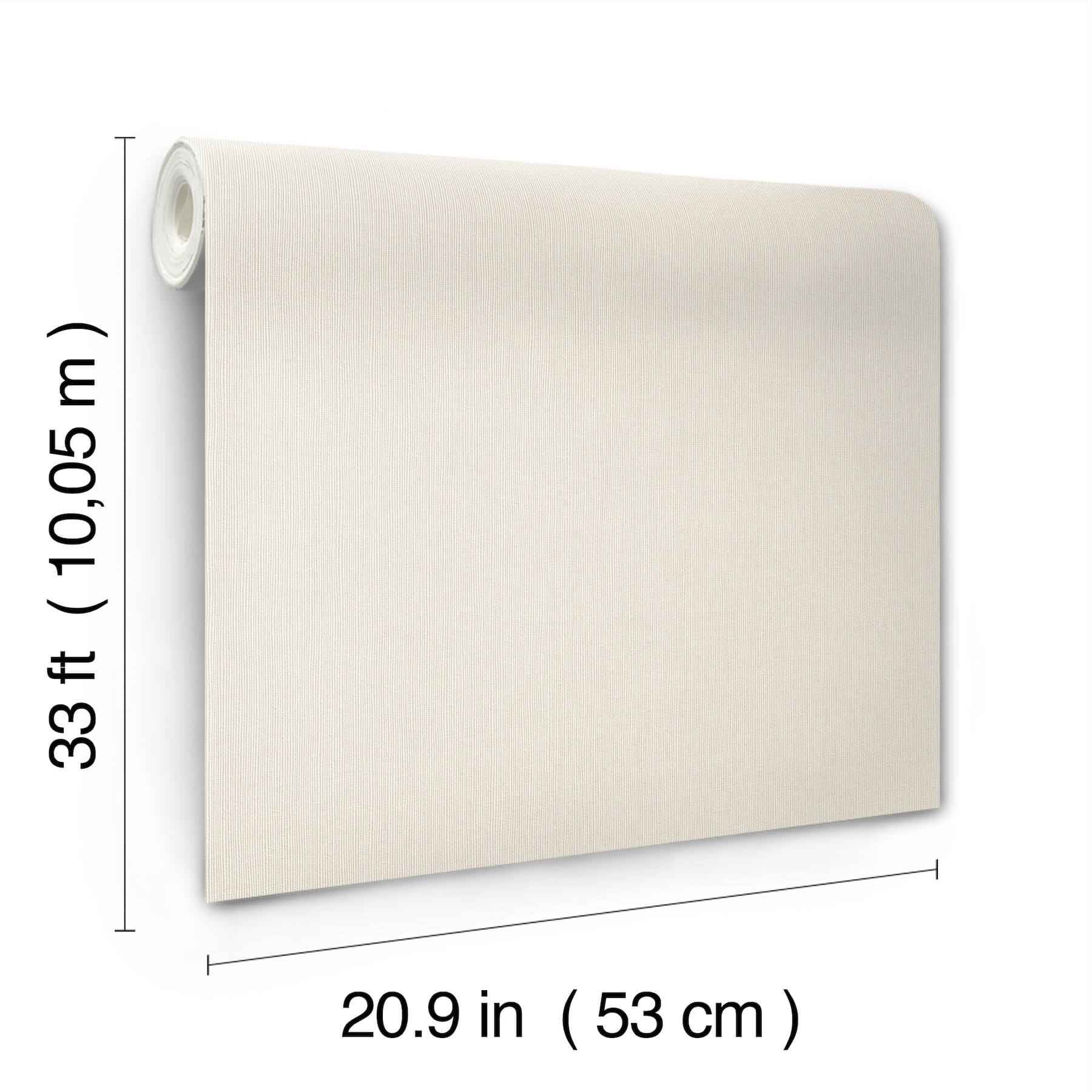 Naim Ivory Solid Texture Wallpaper - York Wallcoverings - 4202-484519 - York Wallcoverings Wallpaper