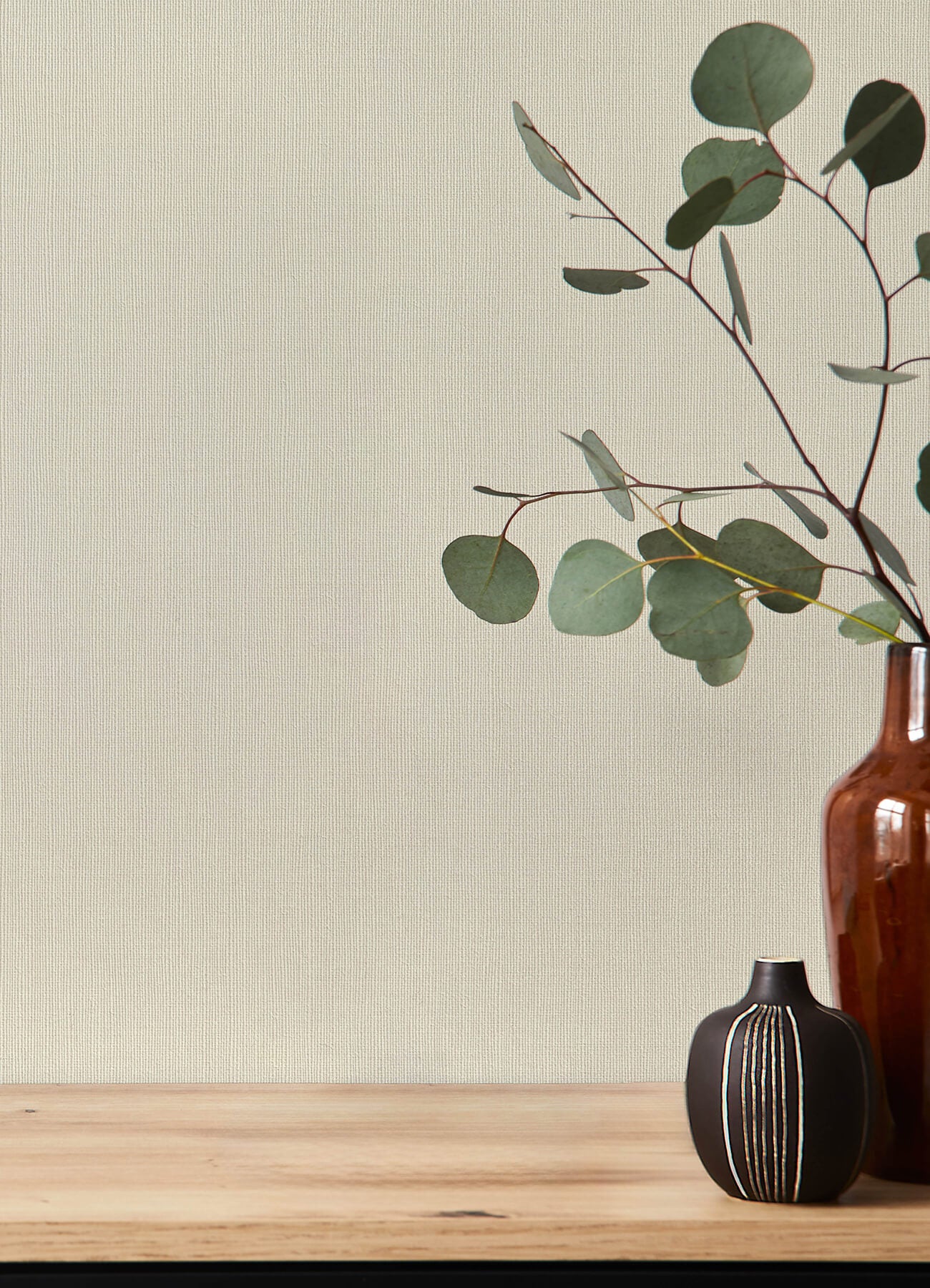 naim-ivory-solid-texture-wallpaper-york-wallcoverings-4202-484519 - York Wallcoverings Papel pintado