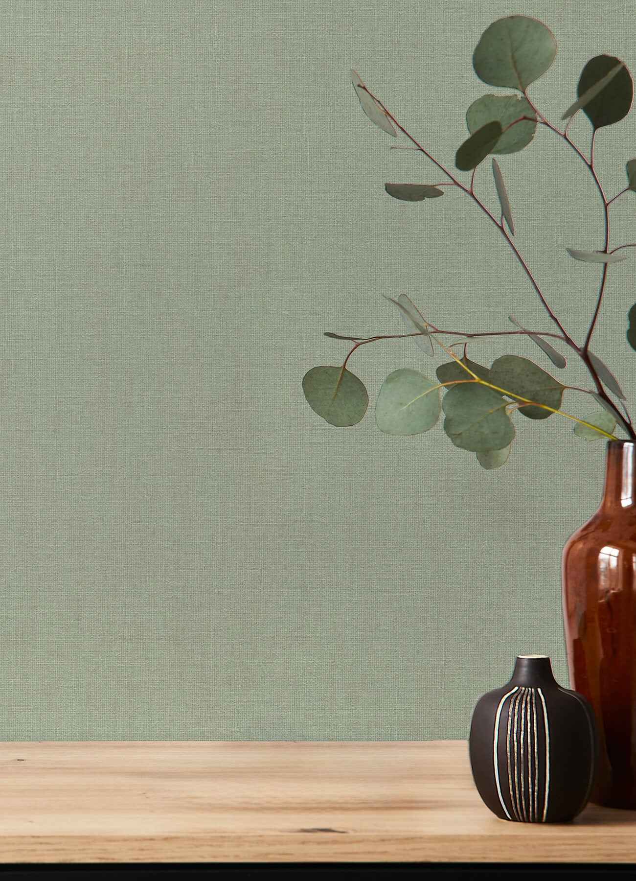 Naim Sage Solid Texture Wallpaper - York Wallcoverings - 4202-484588 - York Wallcoverings Wallpaper