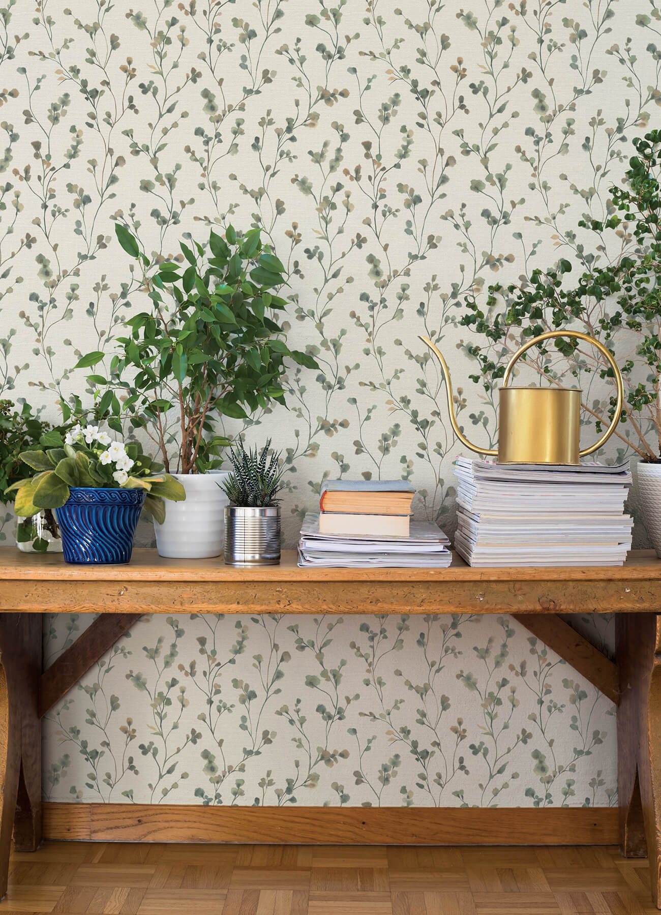 romy-forest-springtime-trail-wallpaper-york-wallcoverings-4202-486148 - York Wallcoverings Papel pintado