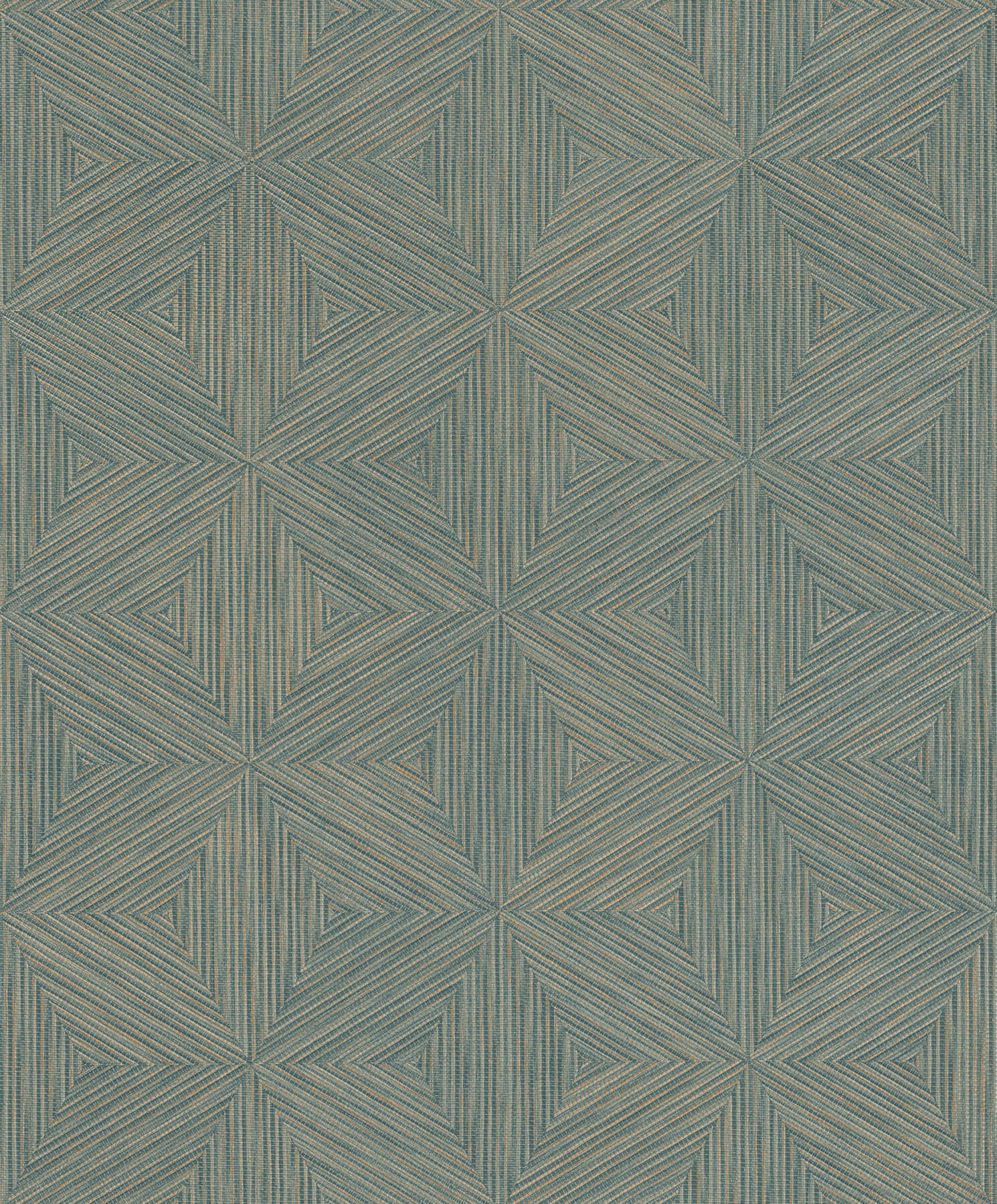 anara-teal-geo-faux-grasscloth-wallpaper-york-wallcoverings-4202-571271 - York Wallcoverings Wallpaper