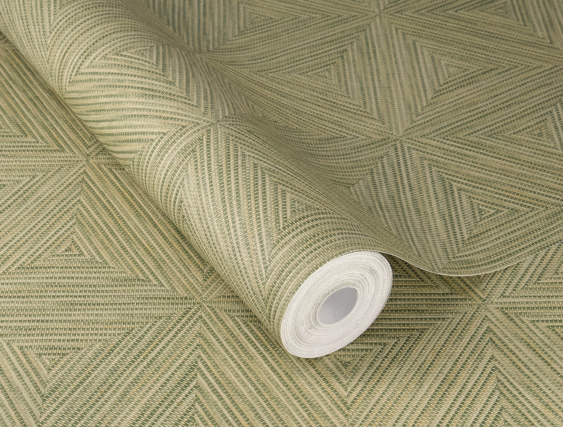 anara-green-geo-faux-grasscloth-wallpaper-york-wallcoverings-4202-571288 - York Wallcoverings Wallpaper