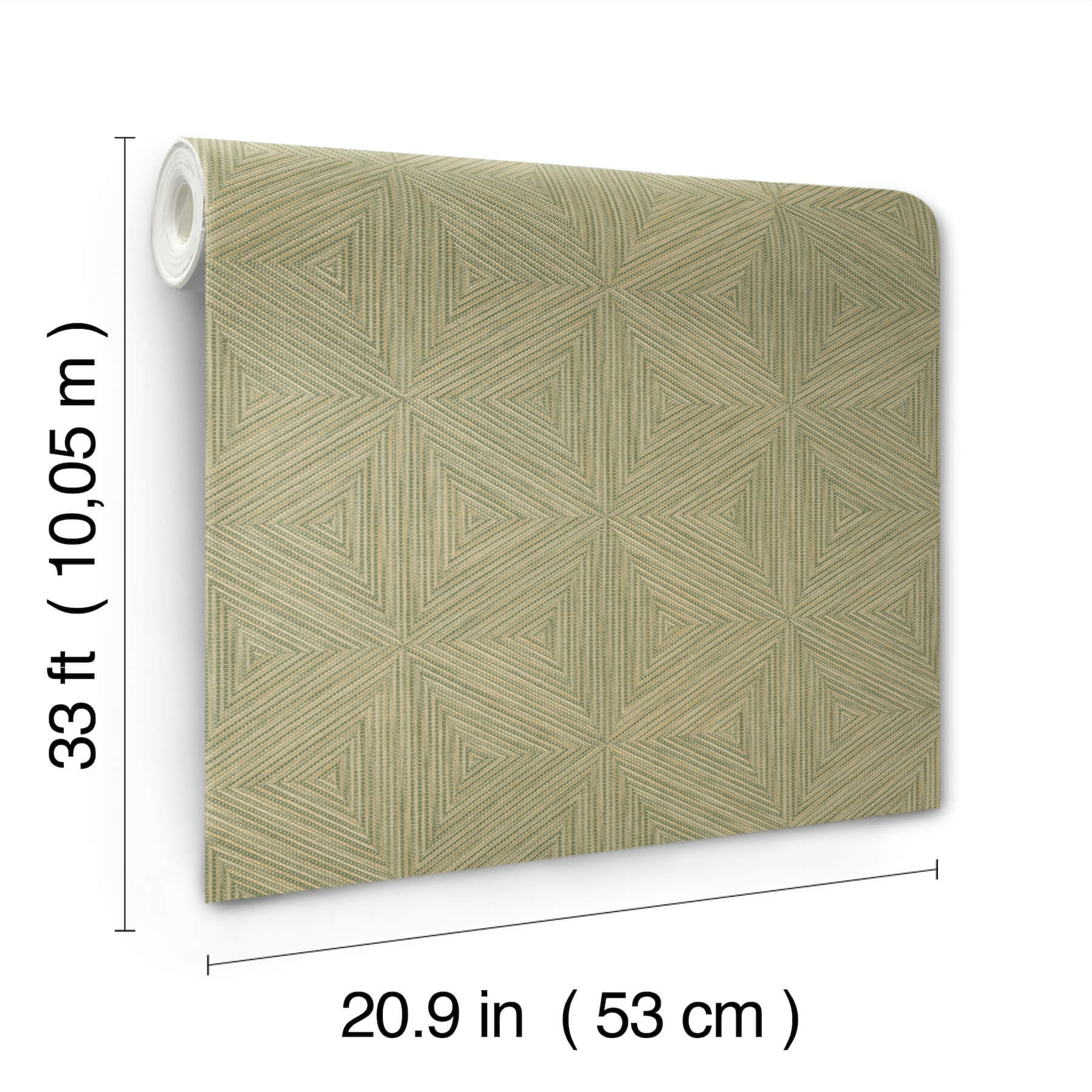anara-green-geo-faux-grasscloth-wallpaper-york-wallcoverings-4202-571288 - York Wallcoverings Papel pintado
