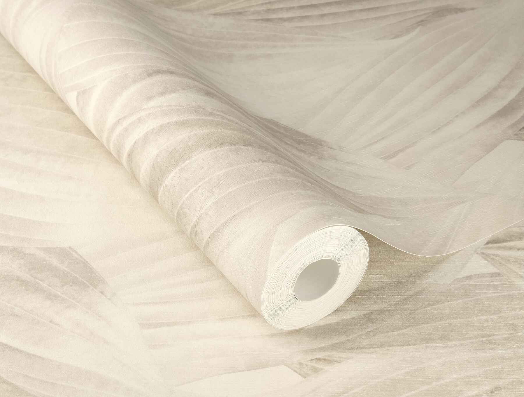 Melora Light Grey Leaf Wallpaper - York Wallcoverings - 4202-571516 - York Wallcoverings Wallpaper
