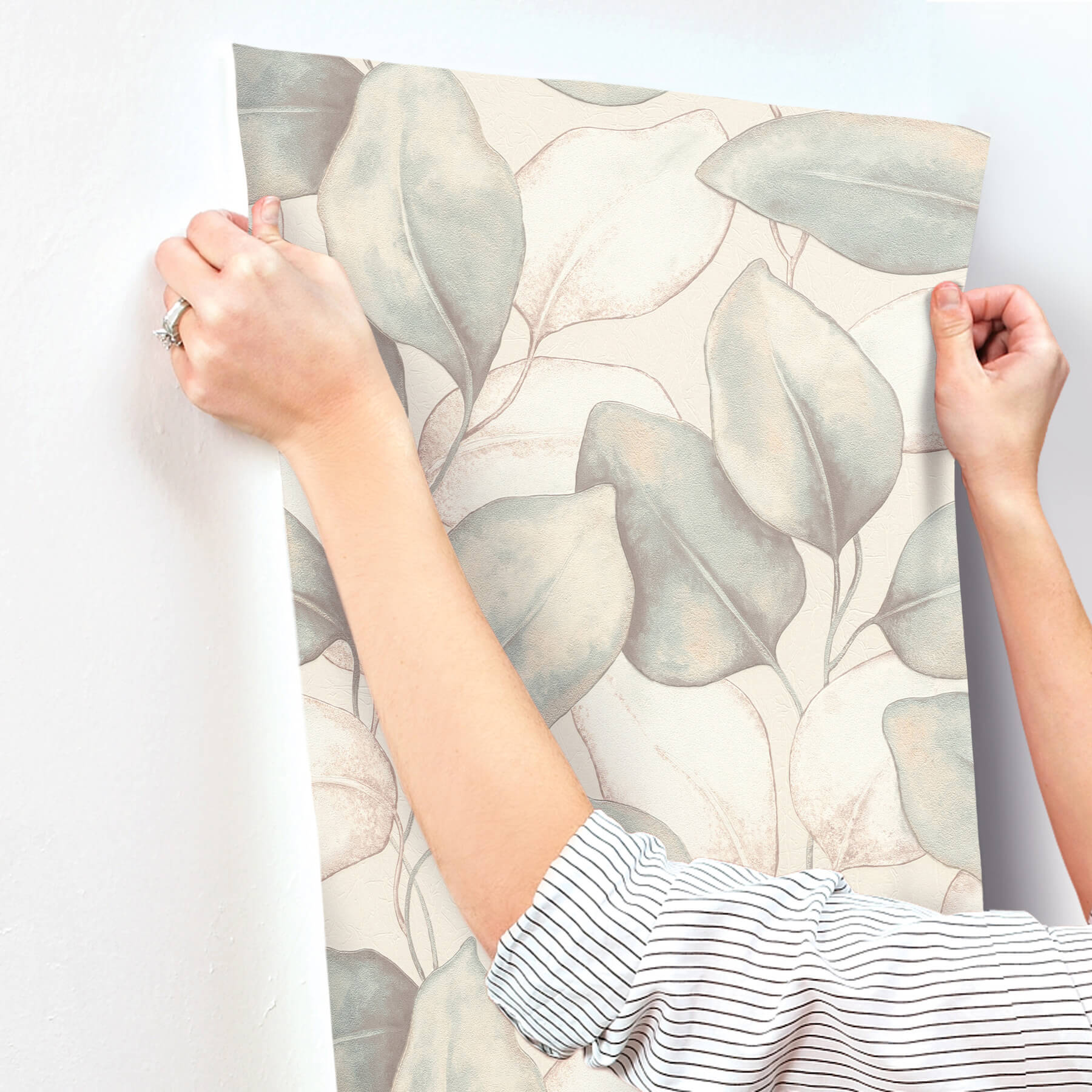 evanthe-aqua-vine-wallpaper-york-wallcoverings-4202-659863 - York Wallcoverings Papel pintado