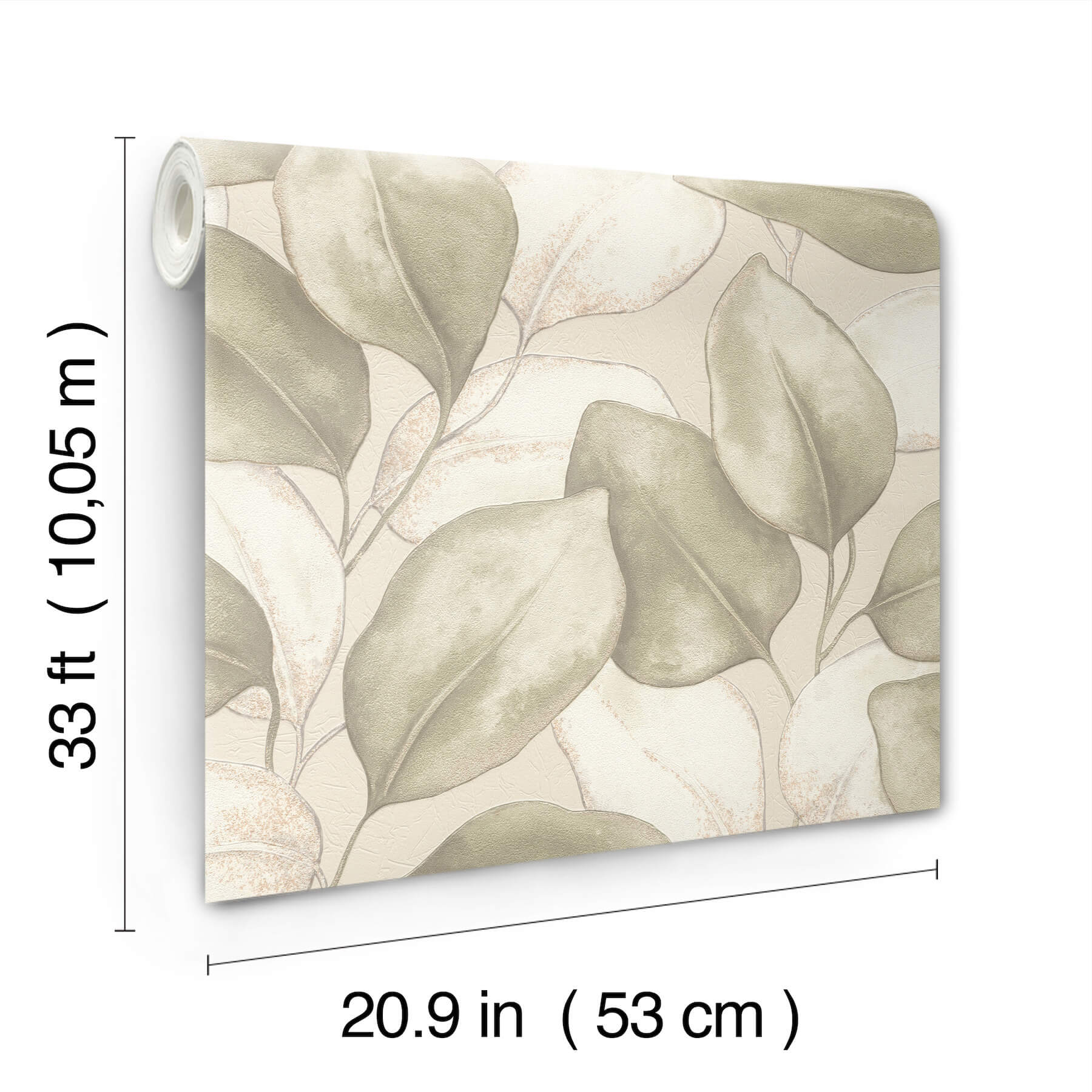 evanthe-sage-vine-wallpaper-york-wallcoverings-4202-659870 - York Wallcoverings Papel pintado