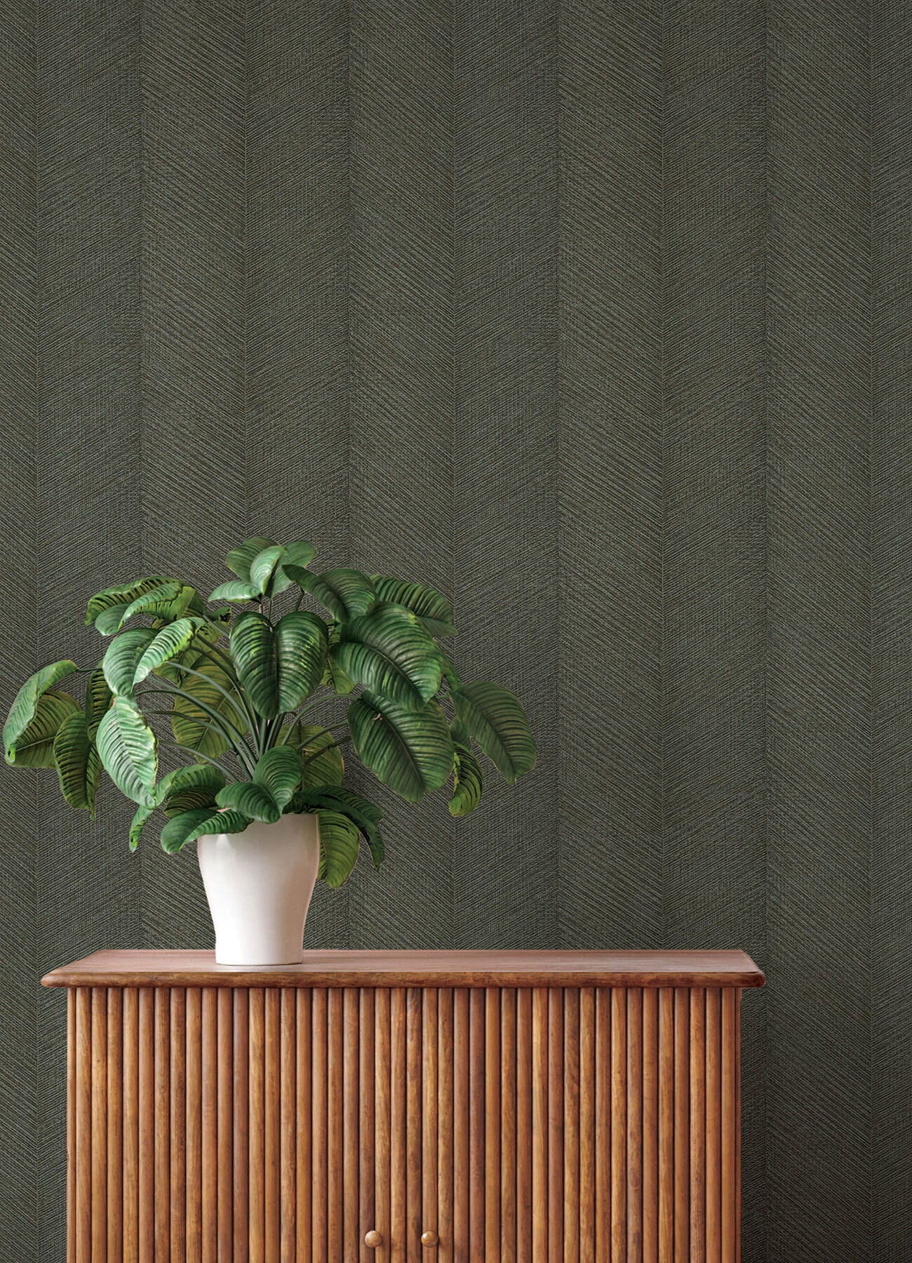 ione-evergreen-textured-chevron-wallpaper-york-wallcoverings-4202-720303 - York Wallcoverings Papel pintado