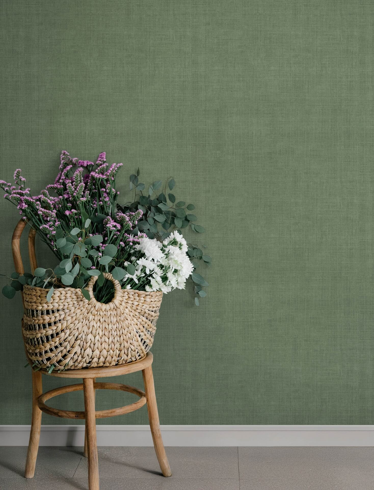 midolin-moss-texture-wallpaper-york-wallcoverings-4201-16026 - York Wallcoverings Papel pintado