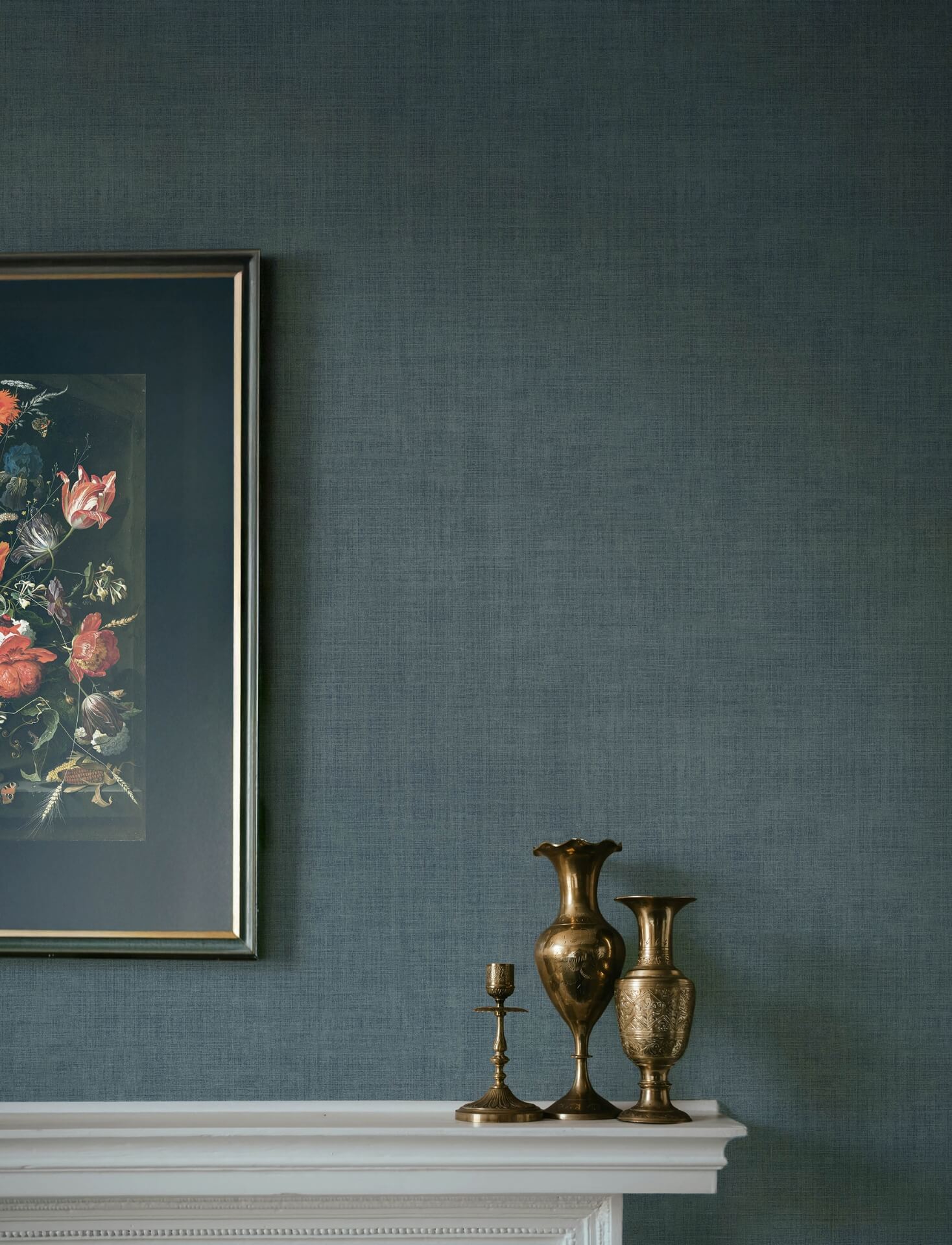 midolin-blue-texture-wallpaper-york-wallcoverings-4201-16043 - York Wallcoverings Papel pintado