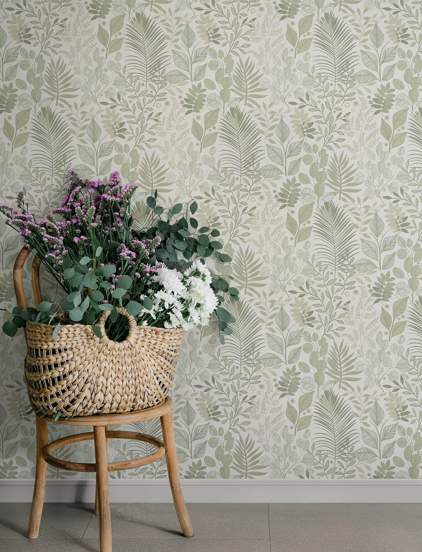 ngslycka-green-forest-botanicals-wallpaper-york-wallcoverings-4201-20102 - York Wallcoverings Wallpaper