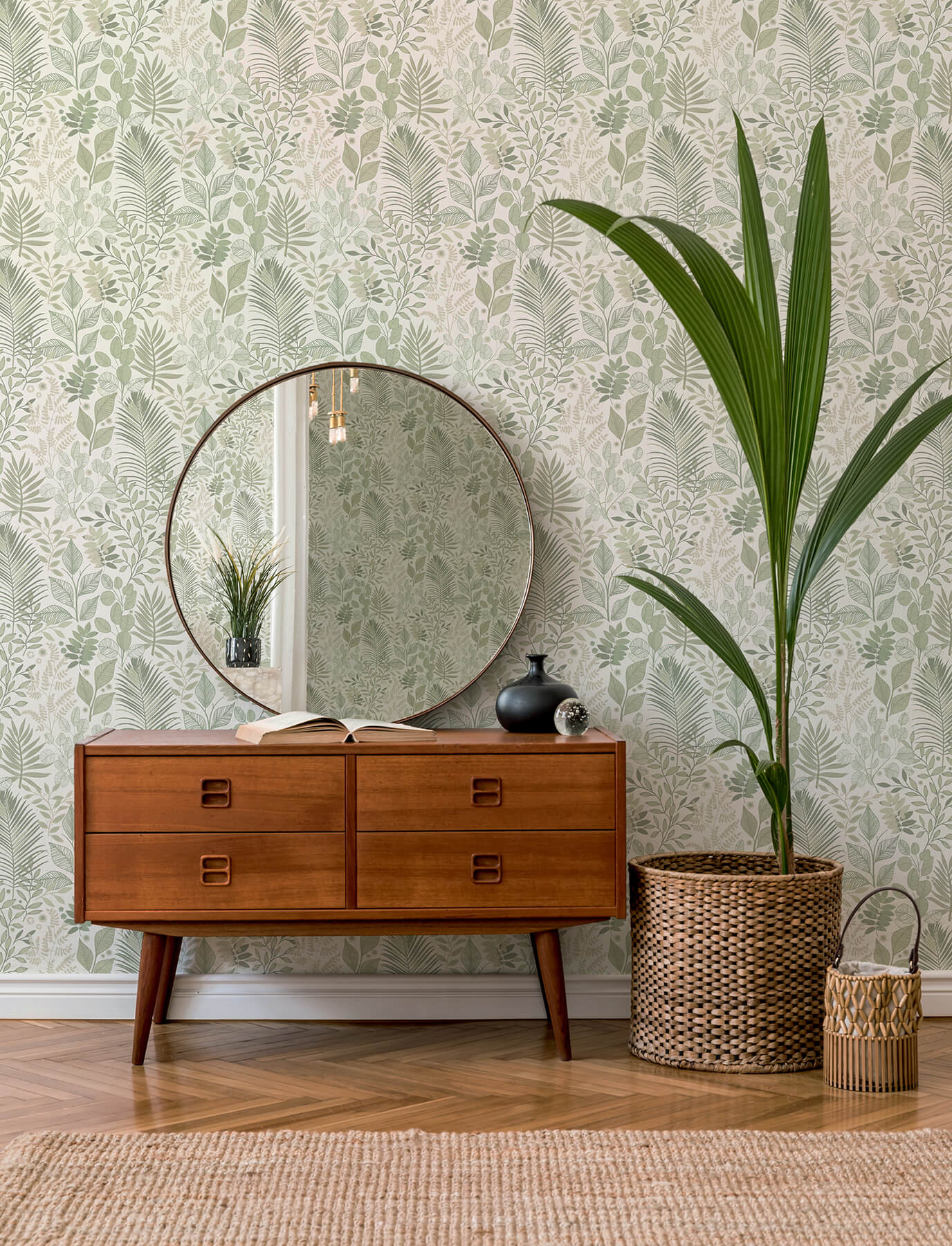 ngslycka-green-forest-botanicals-wallpaper-york-wallcoverings-4201-20102 - York Wallcoverings Wallpaper