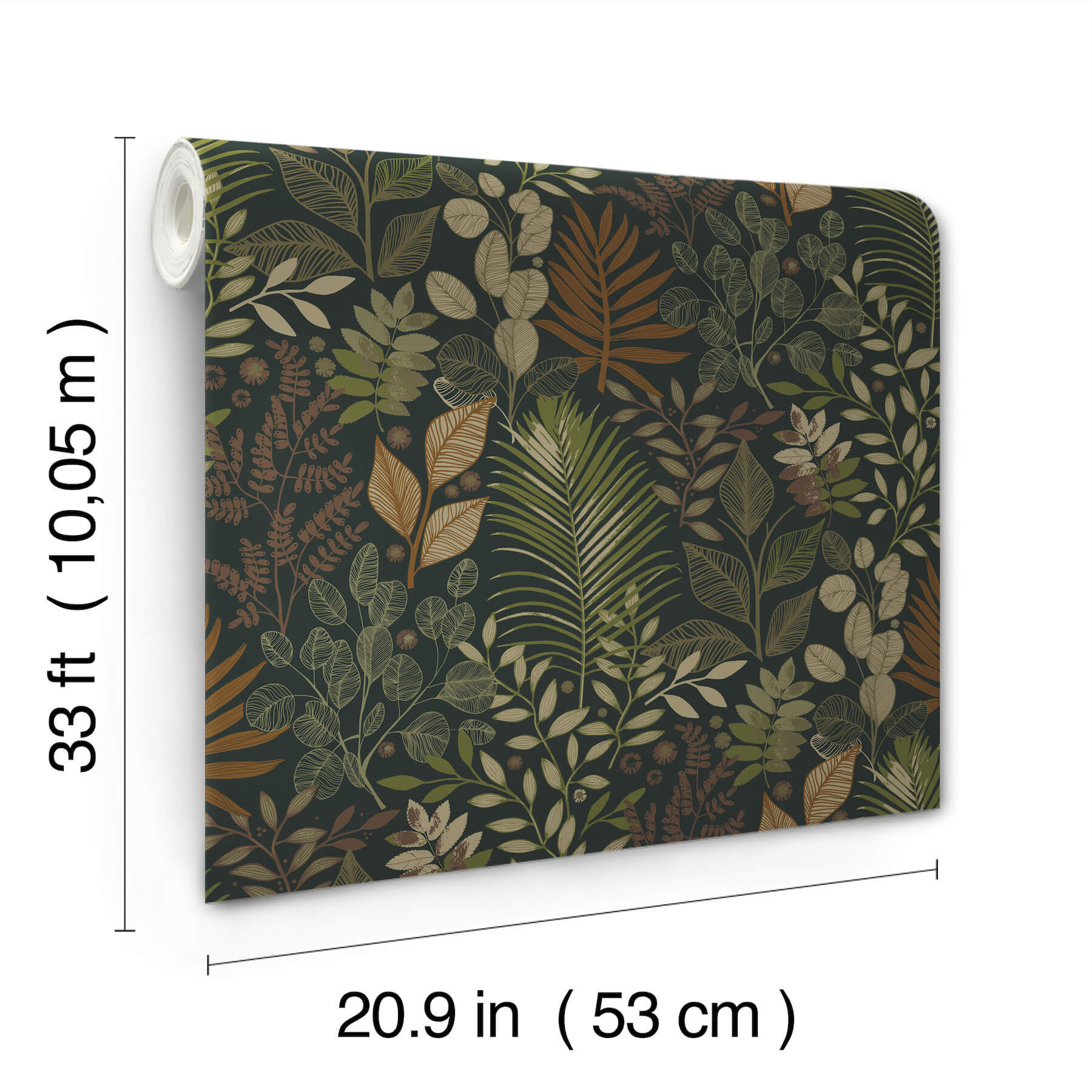 ngslycka-black-forest-botanicals-wallpaper-york-wallcoverings-4201-20104 - York Wallcoverings Wallpaper