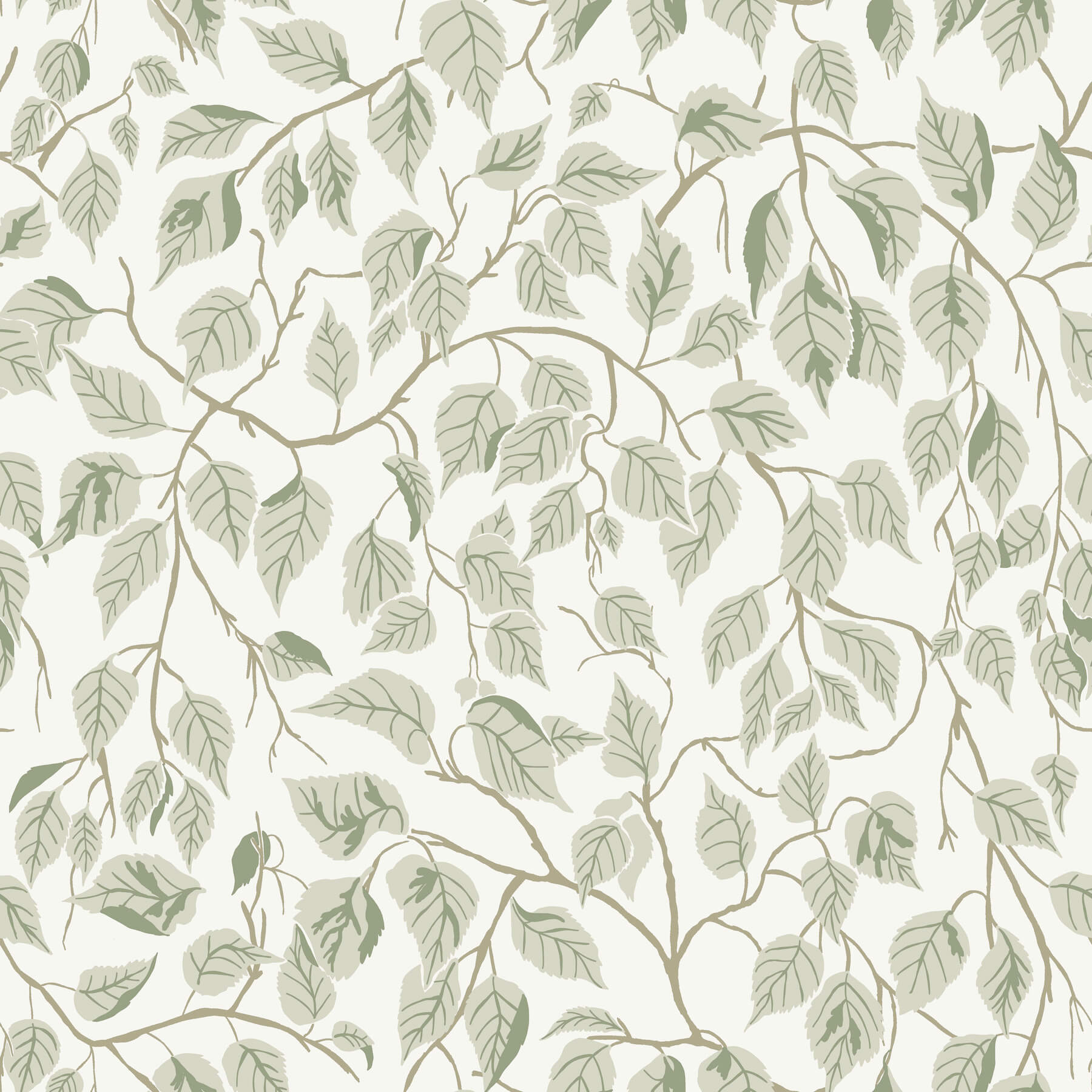 hngbjrk-sage-vine-wallpaper-york-wallcoverings-4201-20107 - York Wallcoverings Wallpaper