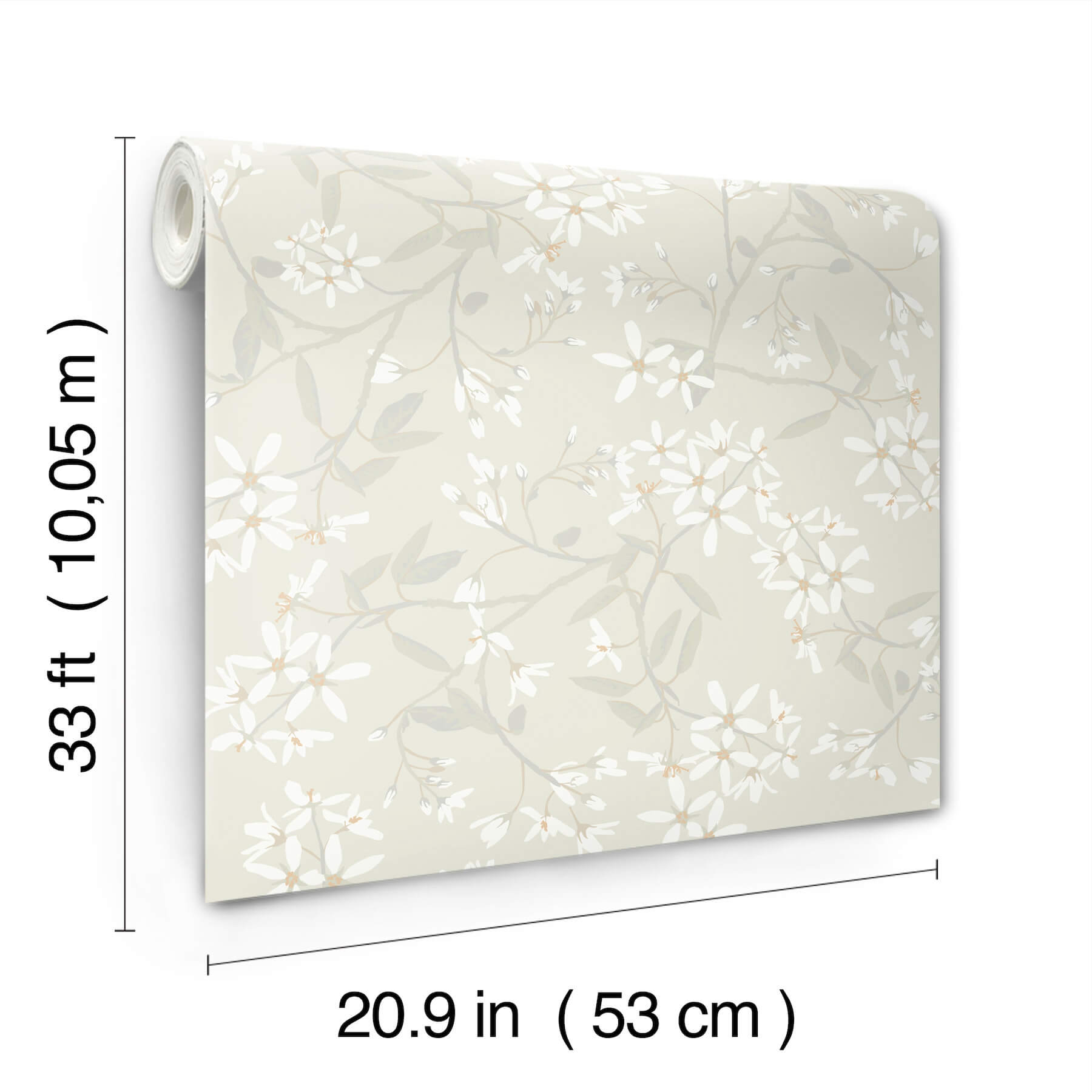 paradis-dove-bouquet-toss-wallpaper-york-wallcoverings-4201-20110 - York Wallcoverings Wallpaper