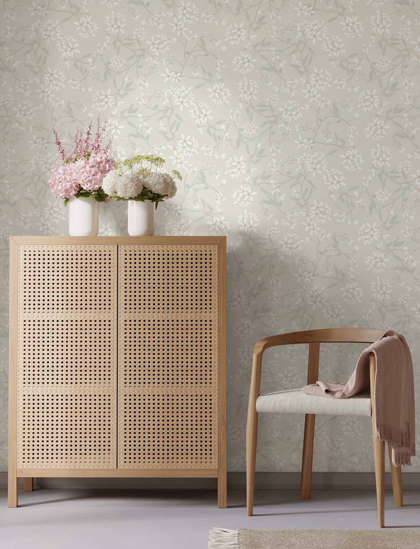 paradis-dove-bouquet-toss-wallpaper-york-wallcoverings-4201-20110 - York Wallcoverings Wallpaper