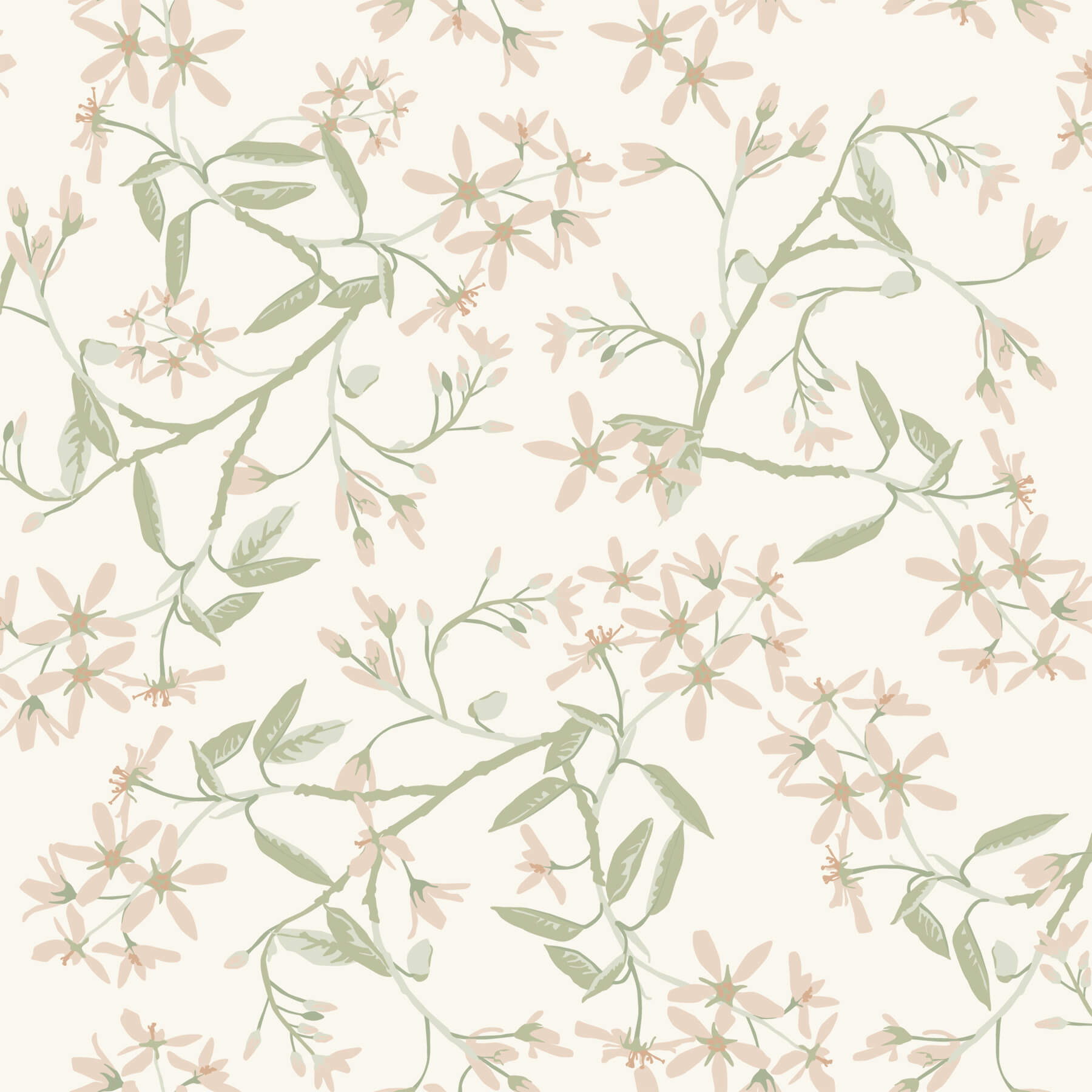 paradis-blush-bouquet-toss-wallpaper-york-wallcoverings-4201-20111 - York Wallcoverings Wallpaper