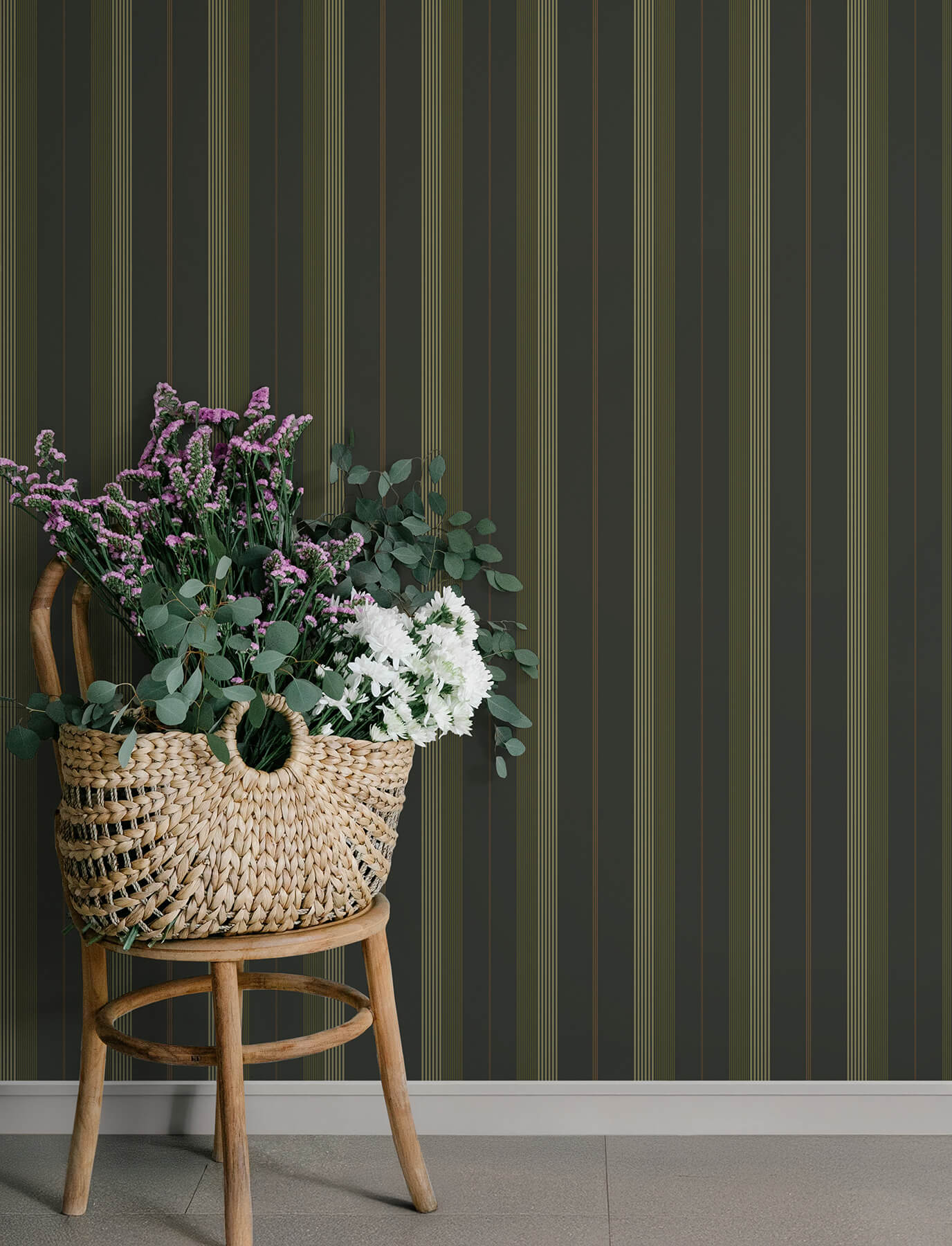 herrgrd-black-stripe-wallpaper-york-wallcoverings-4201-20122 - York Wallcoverings Wallpaper