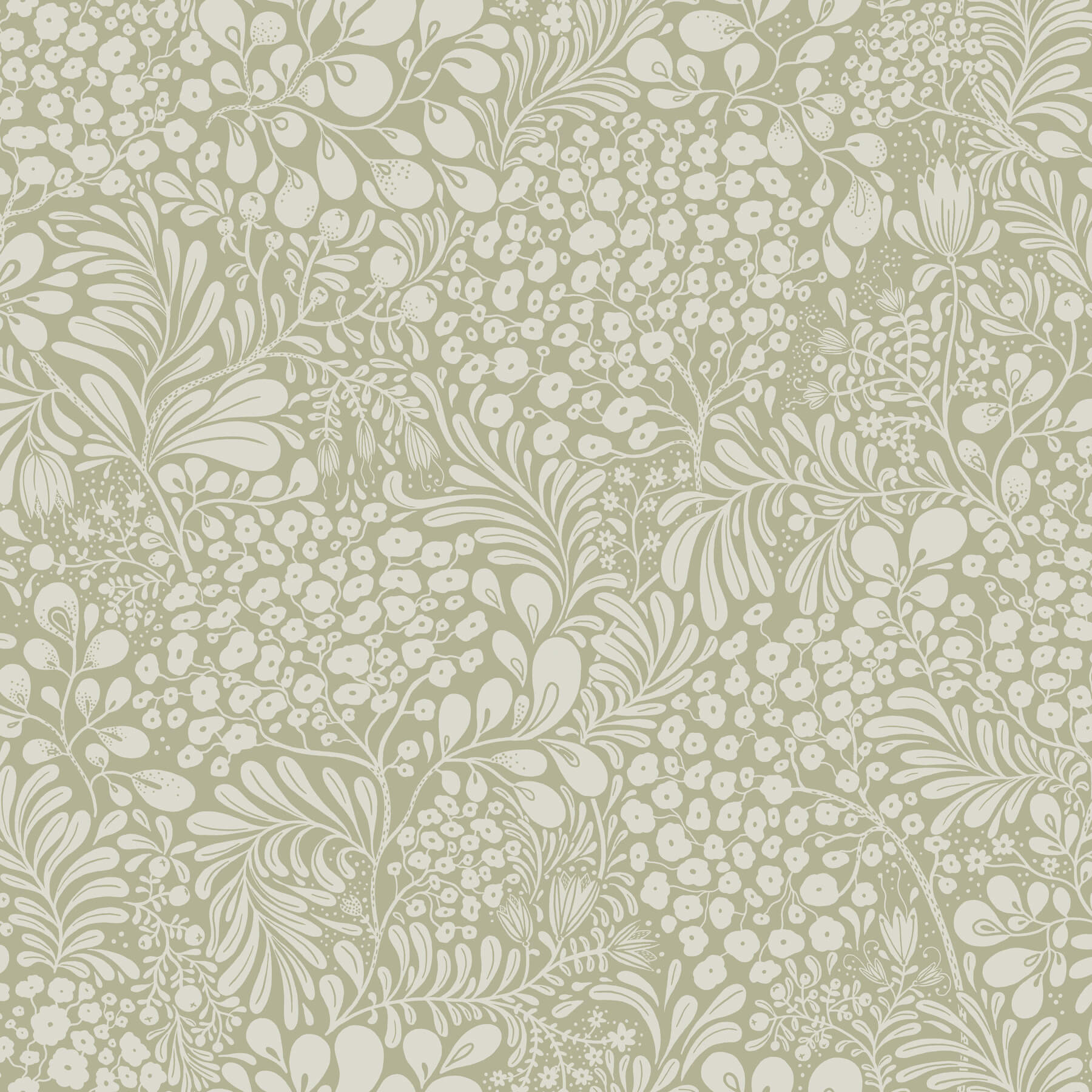 siv-sage-botanical-wallpaper-york-wallcoverings-4201-48003 - York Wallcoverings Wallpaper