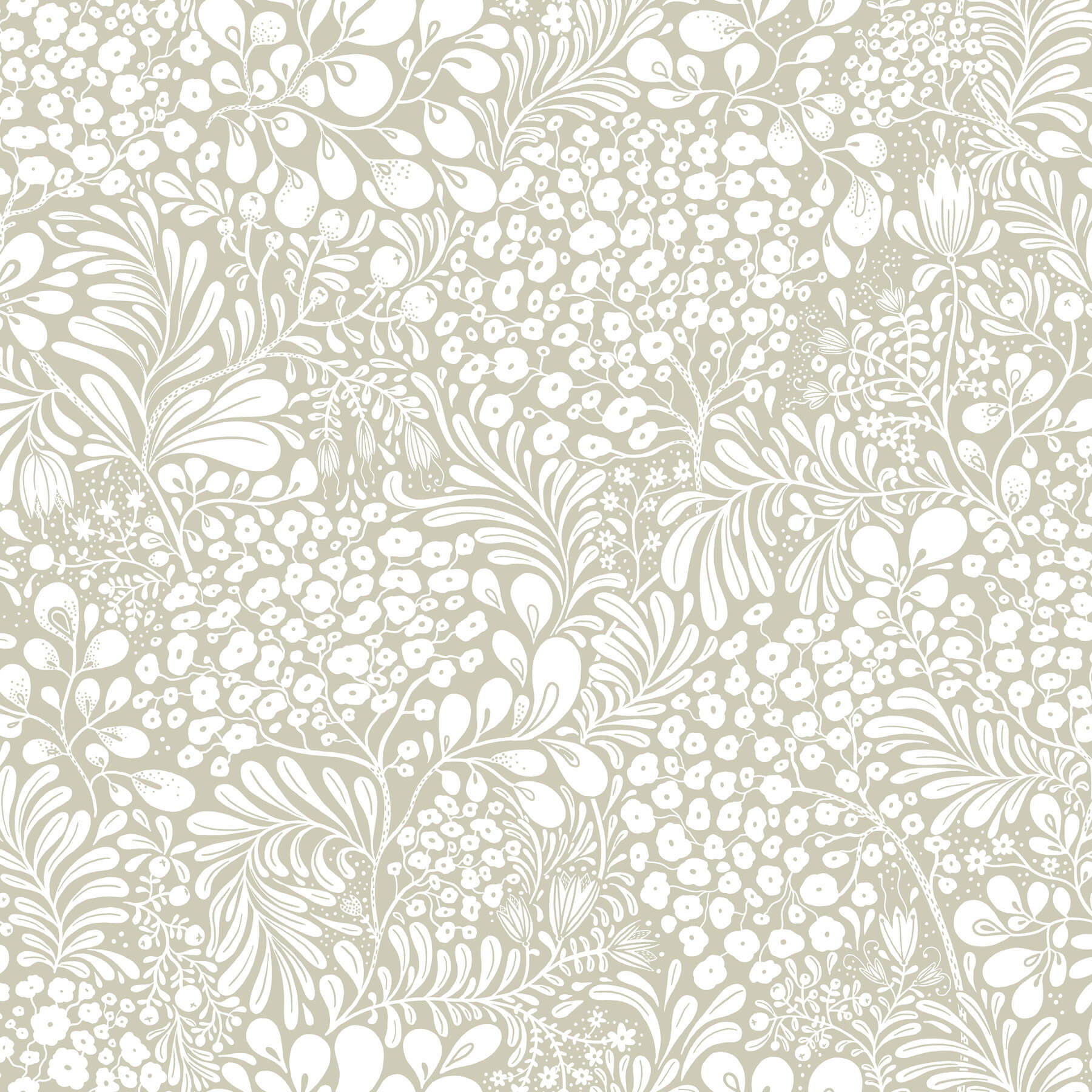siv-dark-grey-botanical-wallpaper-york-wallcoverings-4201-65131 - York Wallcoverings Wallpaper