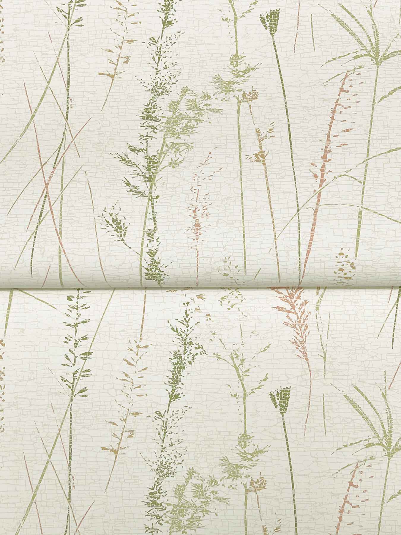 Meadow Splendor Salmon Botanical Wallpaper - York Wallcoverings - LL3238 - York Wallcoverings Wallpaper