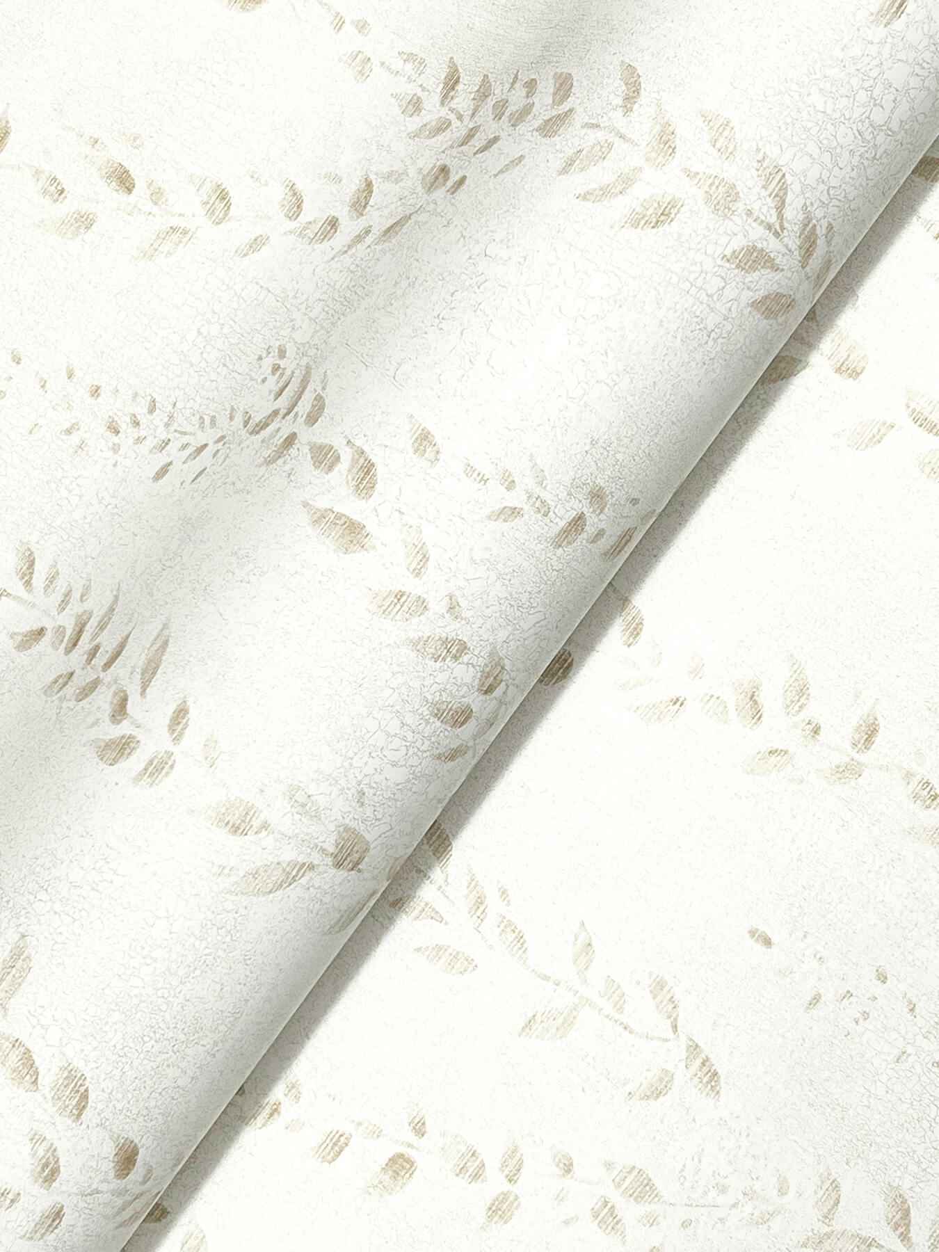 Alpenrose Beige Vine Wallpaper - York Wallcoverings - LL3254 - York Wallcoverings Wallpaper