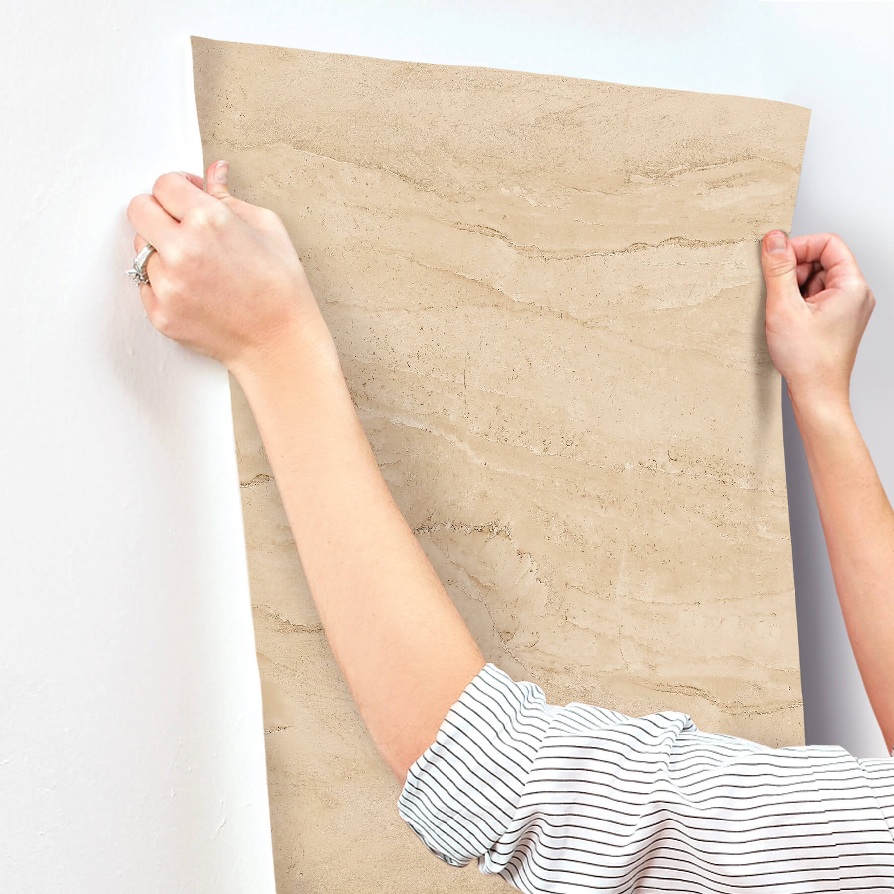 morgana-light-brown-stone-wallpaper-york-wallcoverings-4191-83001 - York Wallcoverings Wallpaper