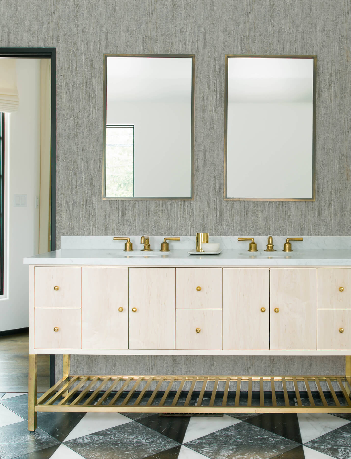 ramona-grey-distressed-texture-wallpaper-york-wallcoverings-4191-83004 - York Wallcoverings Papel pintado