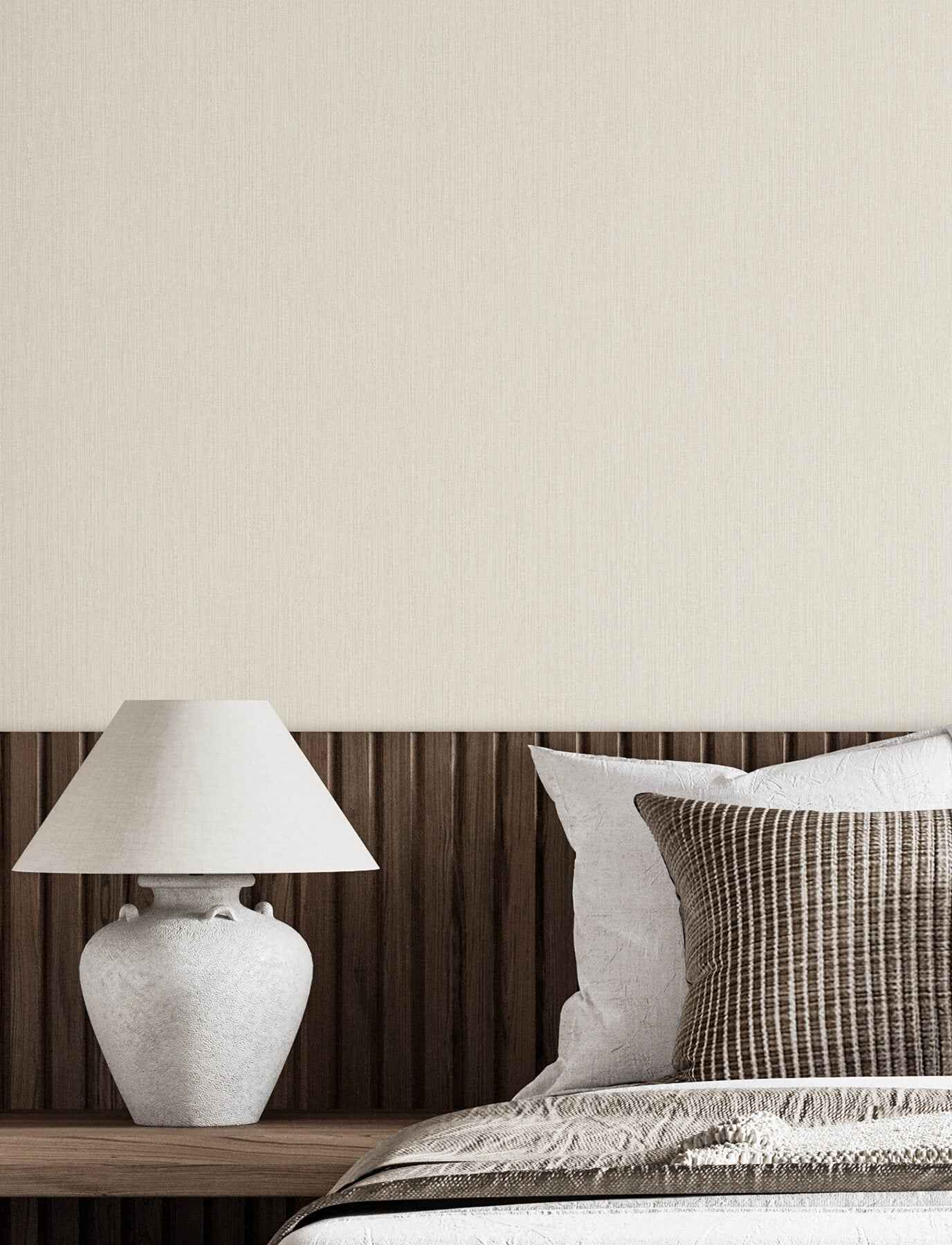 Elijah Cream Texture Wallpaper - York Wallcoverings - 4191-83005 - York Wallcoverings Wallpaper