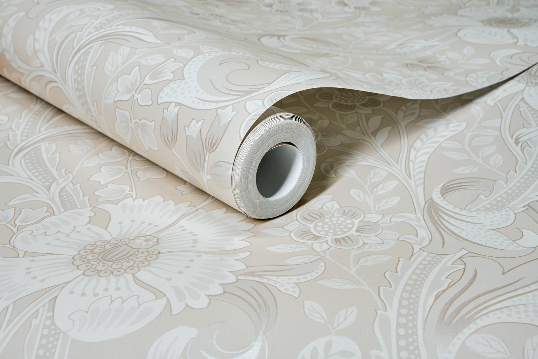 liora-neutral-floral-trail-wallpaper-york-wallcoverings-4191-83011 - York Wallcoverings Papel pintado