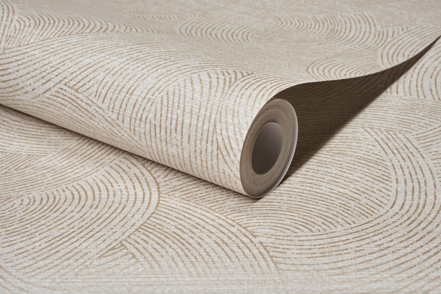 harrison-pewter-swirling-geometric-wallpaper-york-wallcoverings-4191-83022 - York Wallcoverings Wallpaper