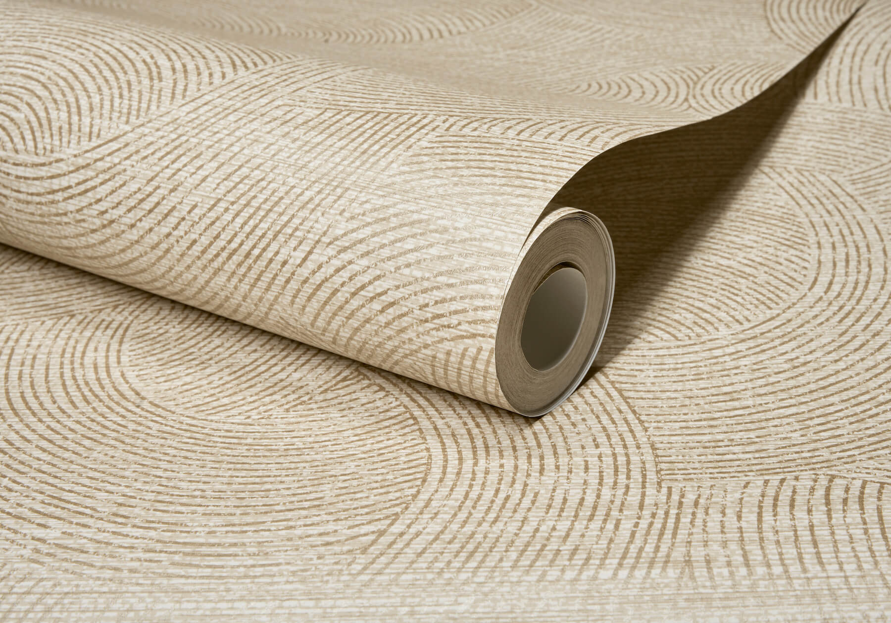 harrison-taupe-swirling-geometric-wallpaper-york-wallcoverings-4191-83023 - York Wallcoverings Papel pintado