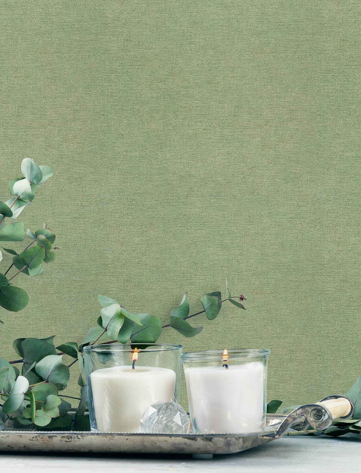 Tansy Green Distressed Wallpaper - York Wallcoverings - 4191-83041 - York Wallcoverings Wallpaper