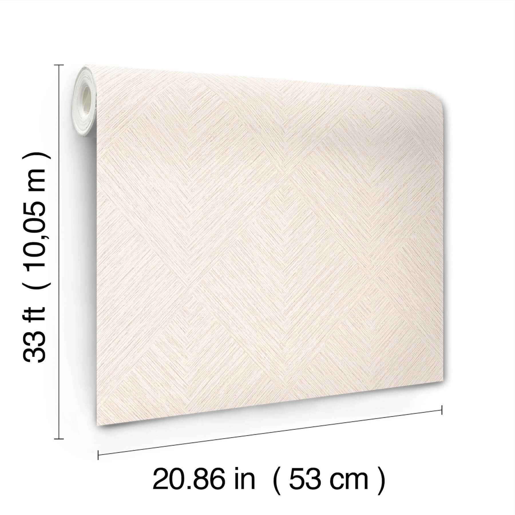 Hollis Beige Textured Diamond Wallpaper - York Wallcoverings - 4191-83043 - York Wallcoverings Wallpaper