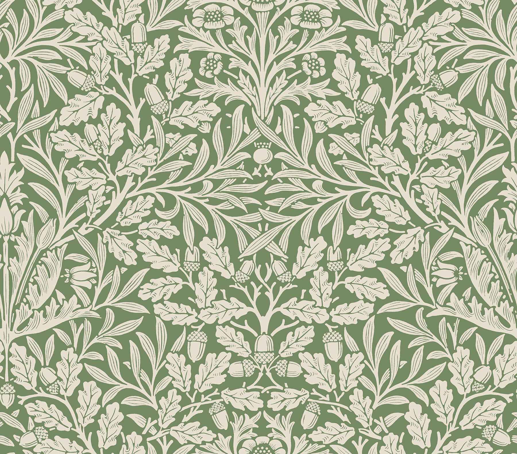 Acorn Forest Peel and Stick Wallpaper - York Wallcoverings - MCS6587