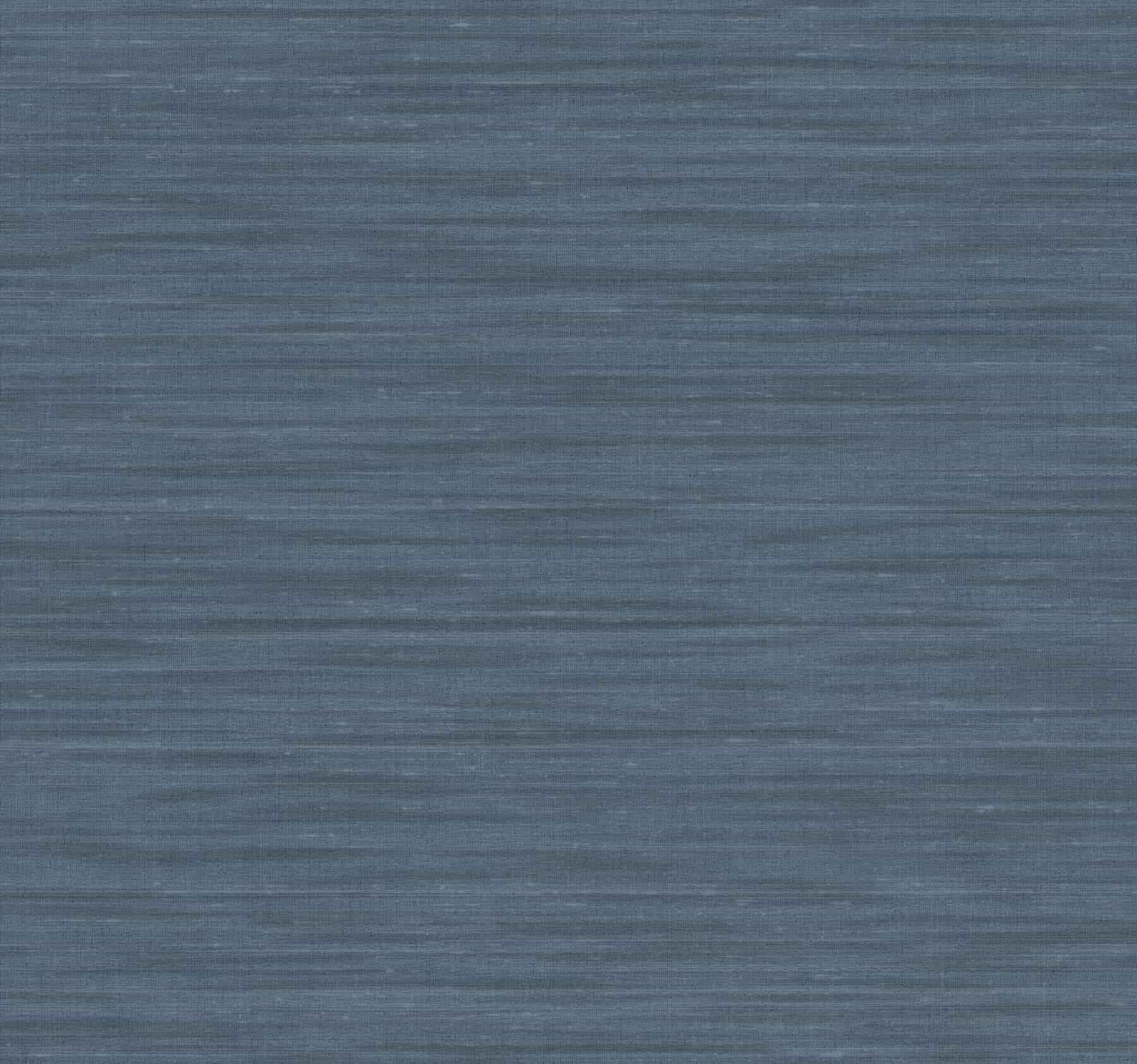 Sari Silk Denim Faux Fabric Wallpaper - York Wallcoverings - UW1003N - York Wallcoverings Wallpaper