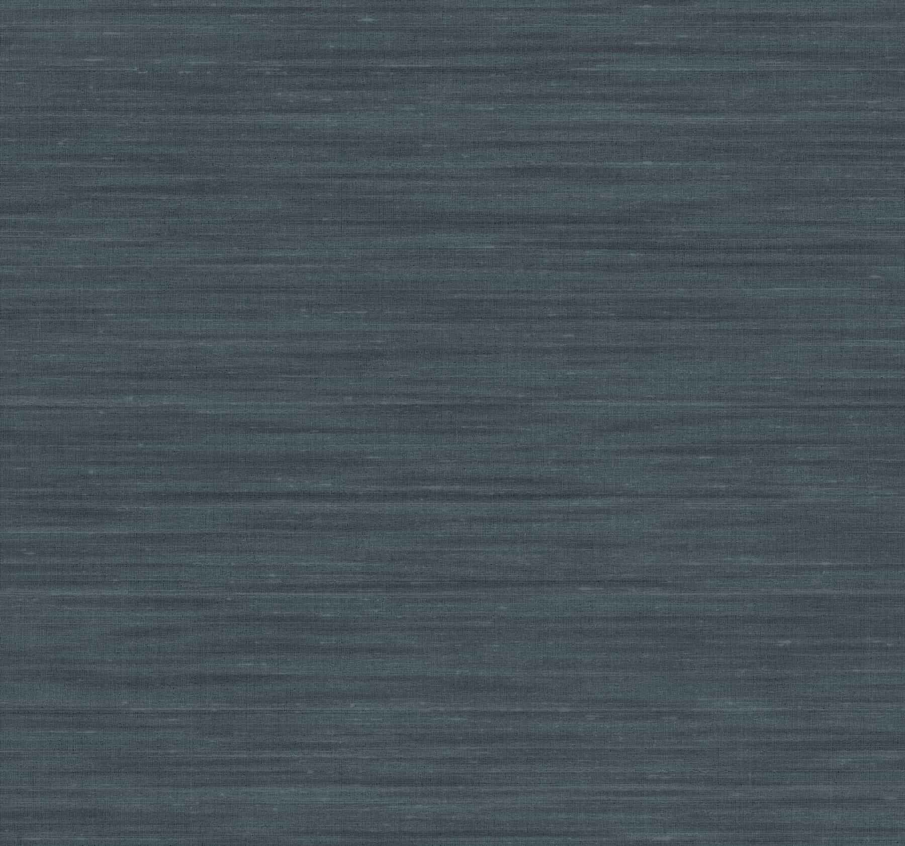 Sari Silk Slate Faux Fabric Wallpaper - York Wallcoverings - UW1005N