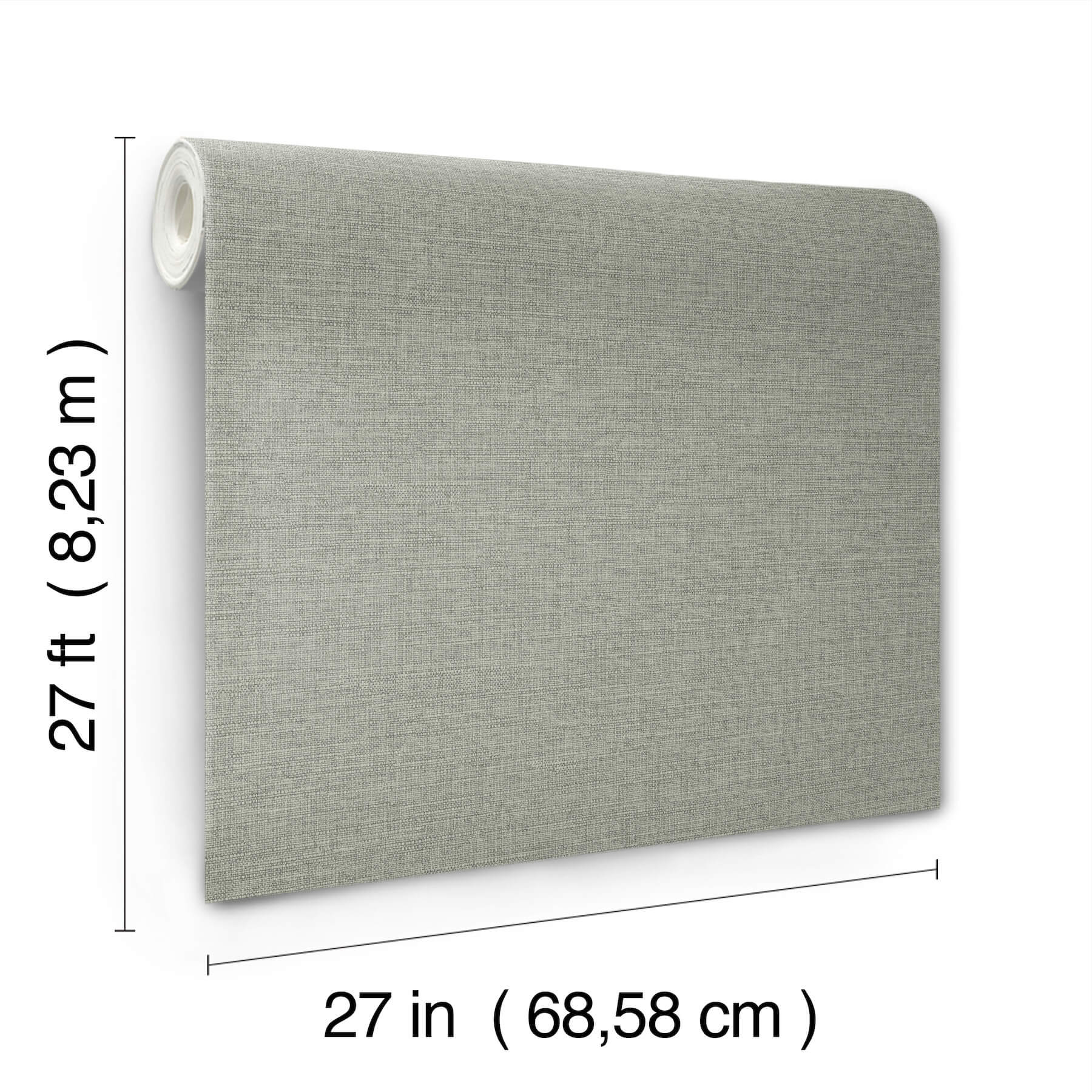 terrene-moss-faux-linen-wallpaper-york-wallcoverings-uw1016n - York Wallcoverings Wallpaper