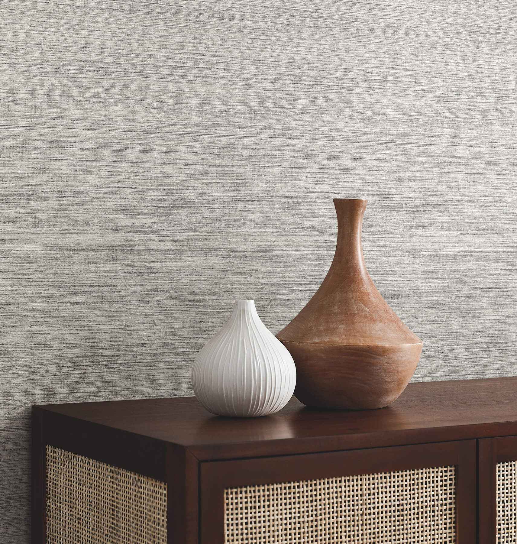 Mystic Ash Faux Grasscloth Wallpaper - York Wallcoverings - UW1034N - York Wallcoverings Wallpaper