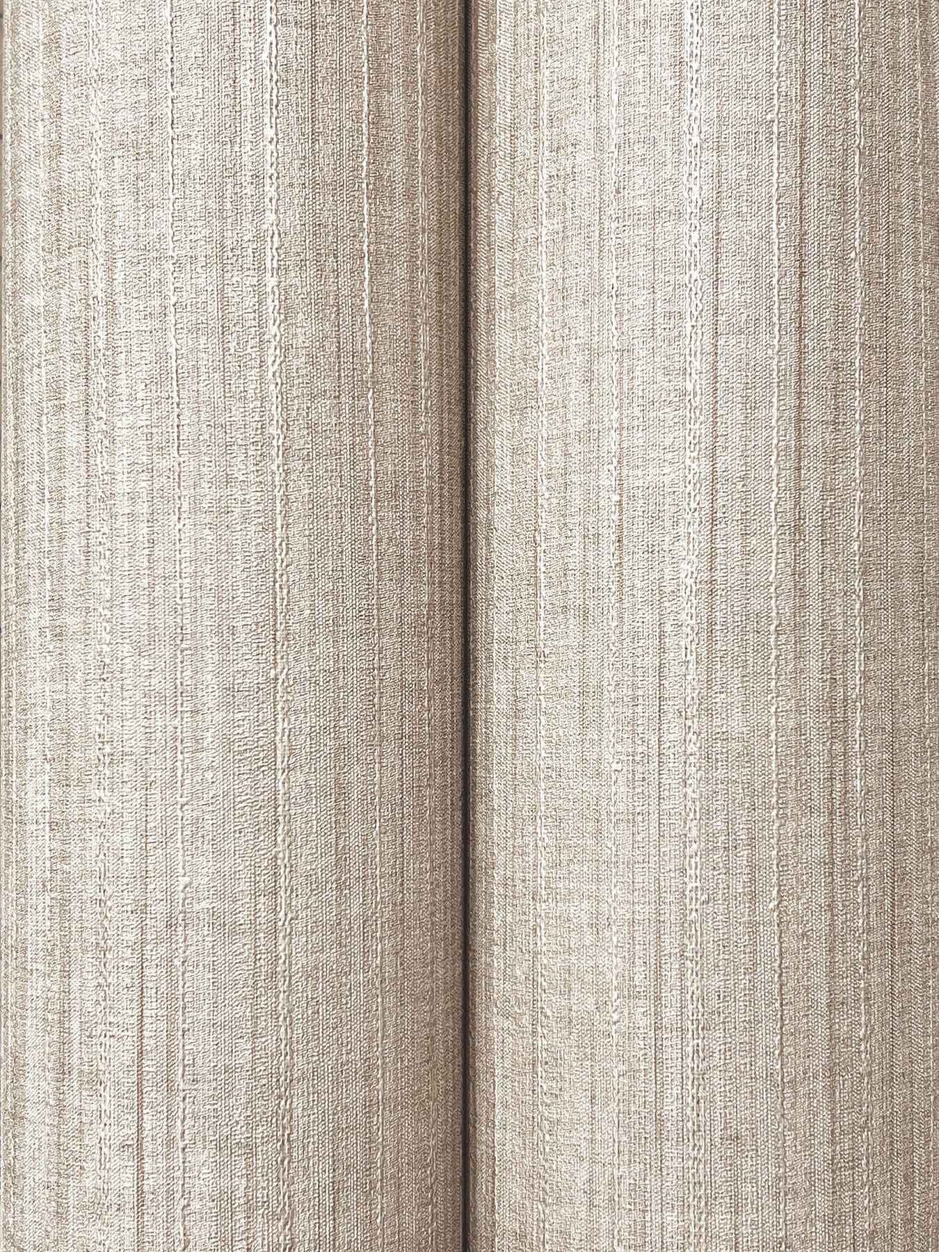Silk Spun Taupe Tactile Stripe Wallpaper - York Wallcoverings - UW1055N - York Wallcoverings Wallpaper