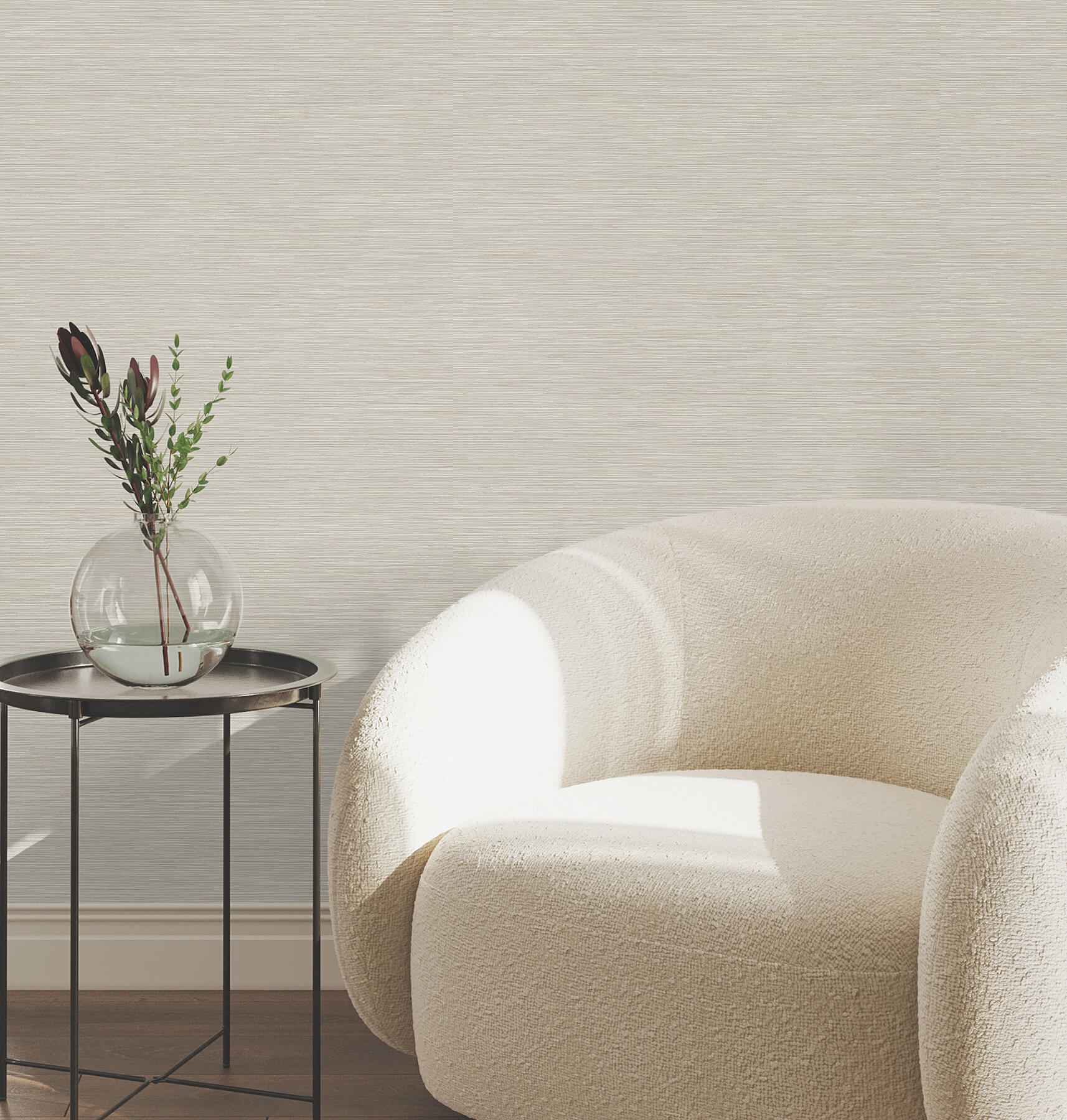 Oasis Brass Faux Grasscloth Wallpaper - York Wallcoverings - UW1069N - York Wallcoverings Wallpaper