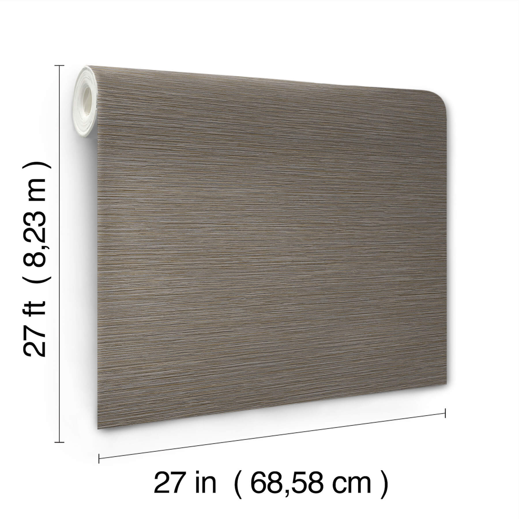 oasis-charcoal-faux-grasscloth-wallpaper-york-wallcoverings-uw1072n - York Wallcoverings Wallpaper