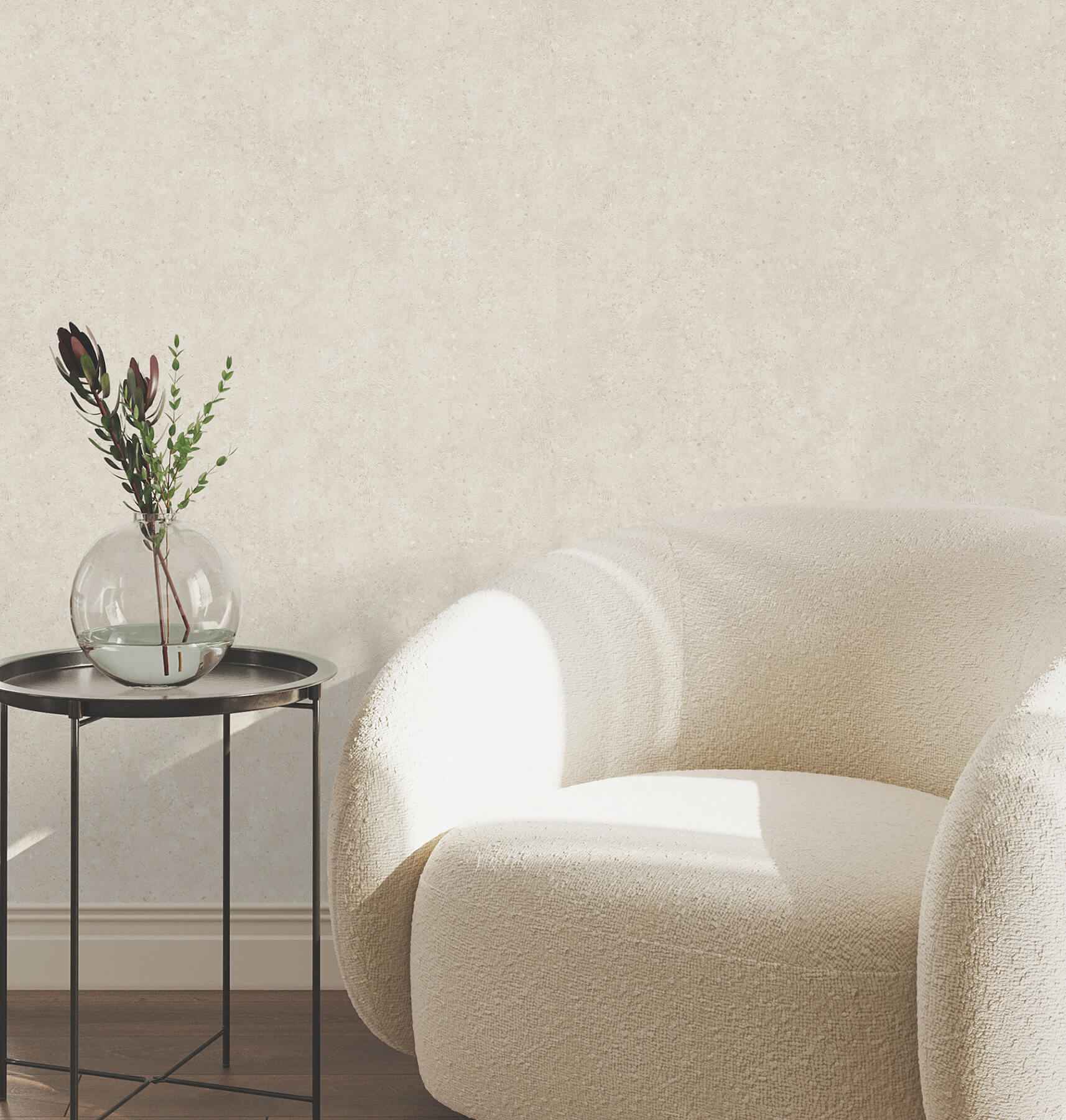 Artisan Stone Light Grey Texture Wallpaper - York Wallcoverings - UW1079N - York Wallcoverings Wallpaper