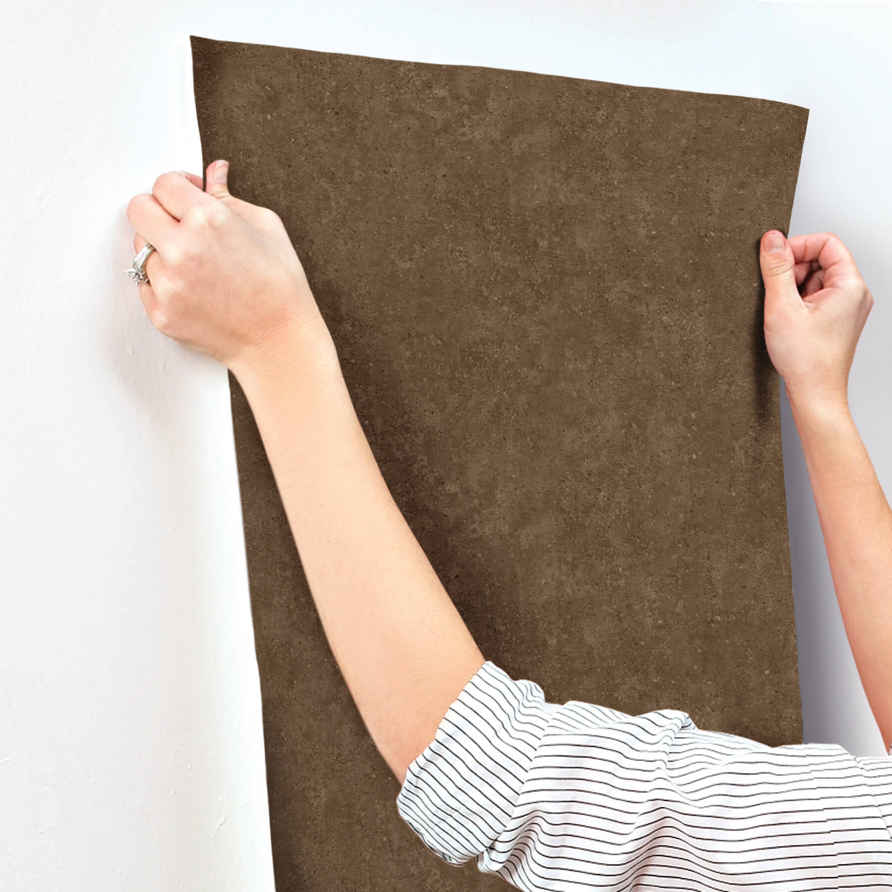artisan-stone-coffee-texture-wallpaper-york-wallcoverings-uw1082n - York Wallcoverings Wallpaper