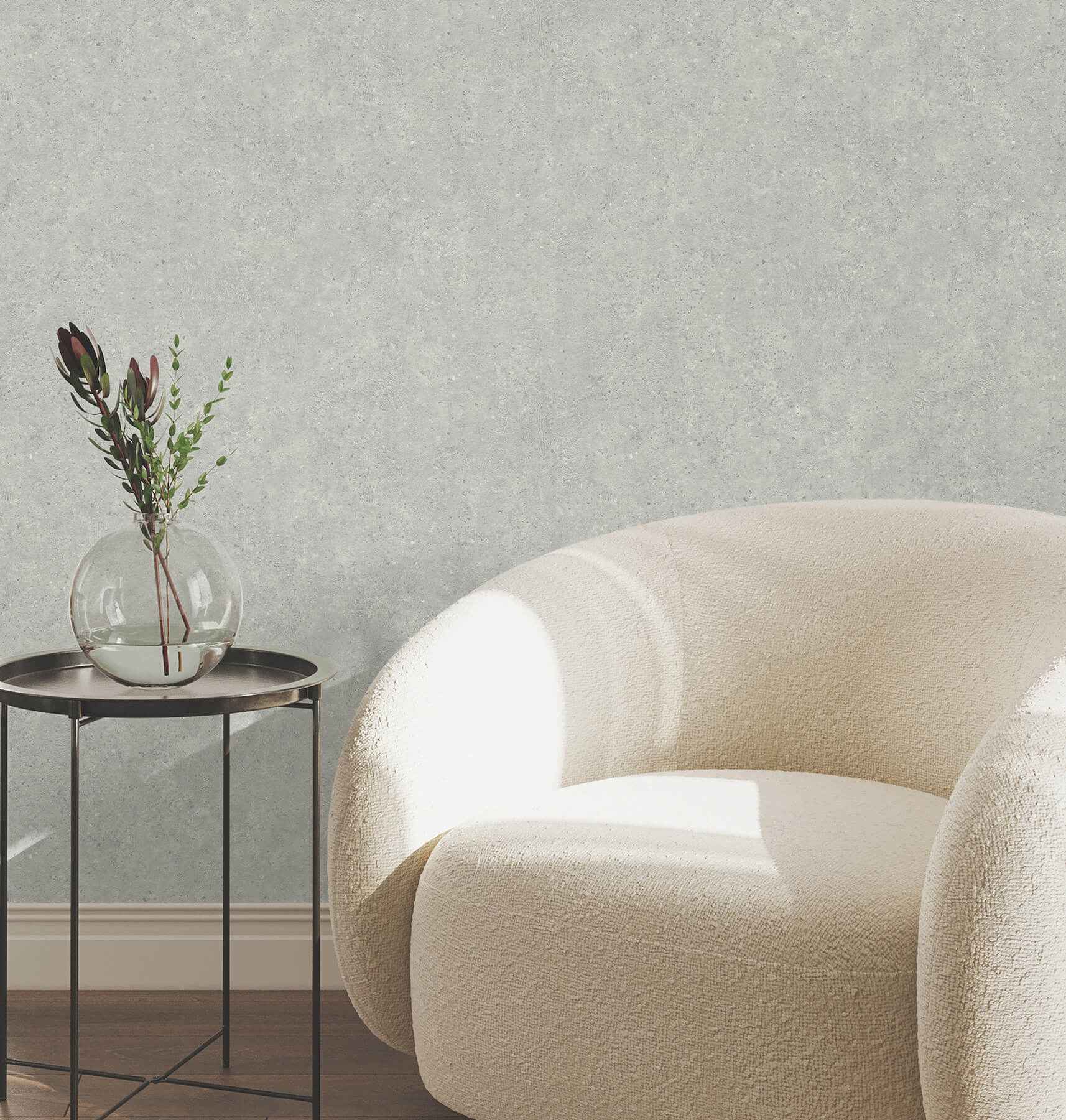 Artisan Stone Sterling Texture Wallpaper - York Wallcoverings - UW1085N - York Wallcoverings Wallpaper
