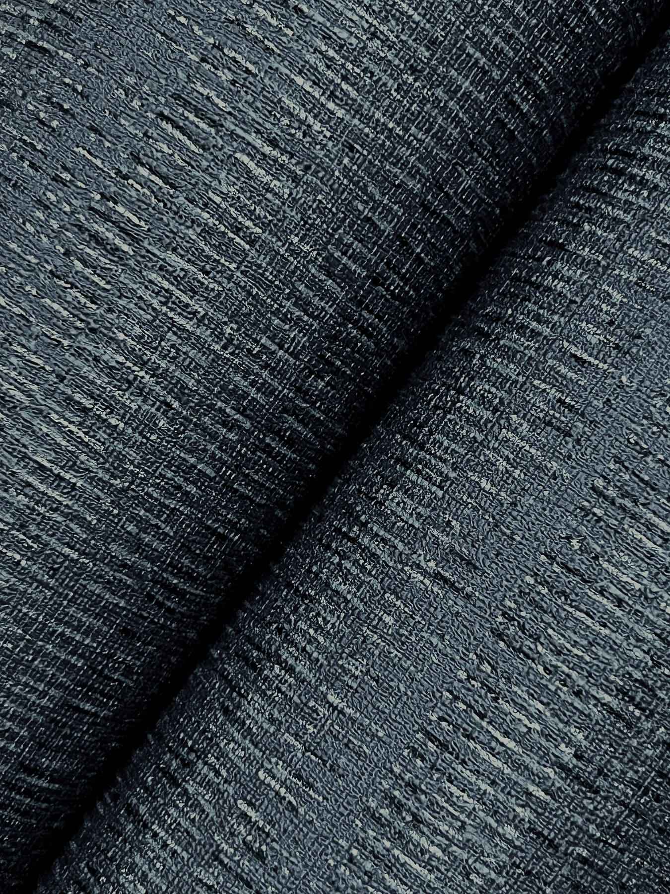 Line in the Sand Indigo Woven Stripe Wallpaper - York Wallcoverings - UW1092N - York Wallcoverings Wallpaper